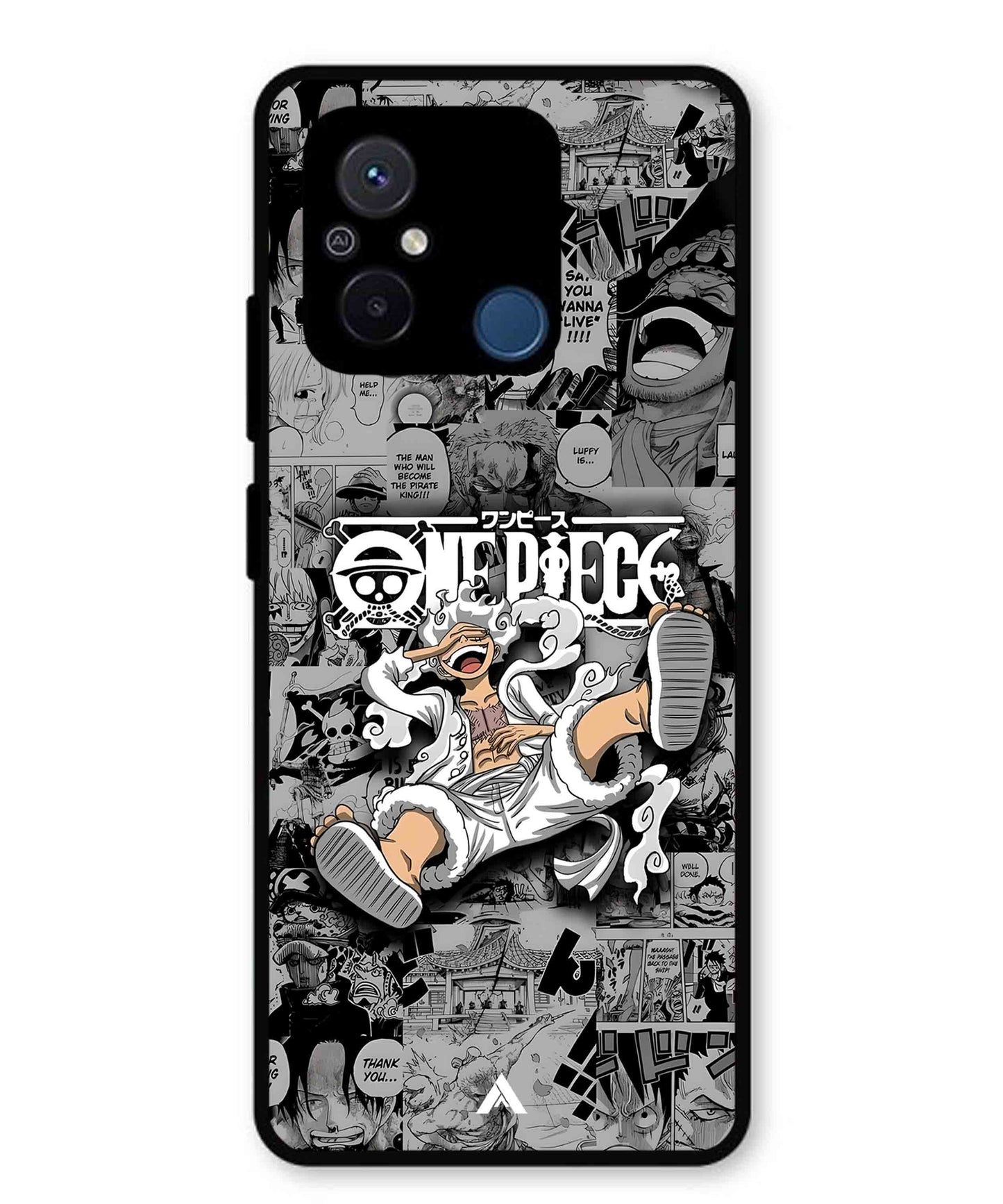 Onepiece luffy 01 Anime Metal Back Cover Phone Case for Xiaomi Redmi 12C