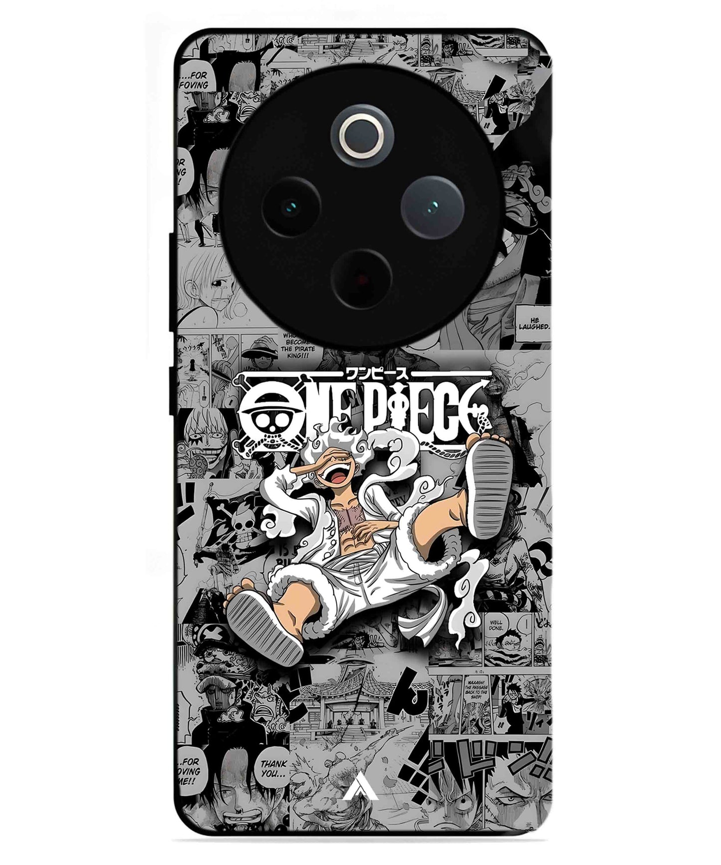 Onepiece luffy 01 Anime Metal Back Cover Phone Case for iQOO Z10