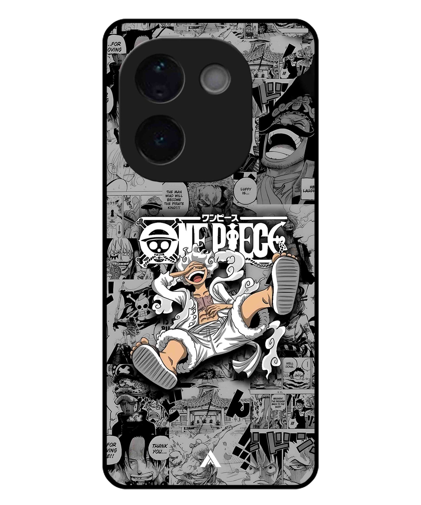 Onepiece luffy 01 Anime Metal Back Cover Phone Case for iQOO Z9s Pro