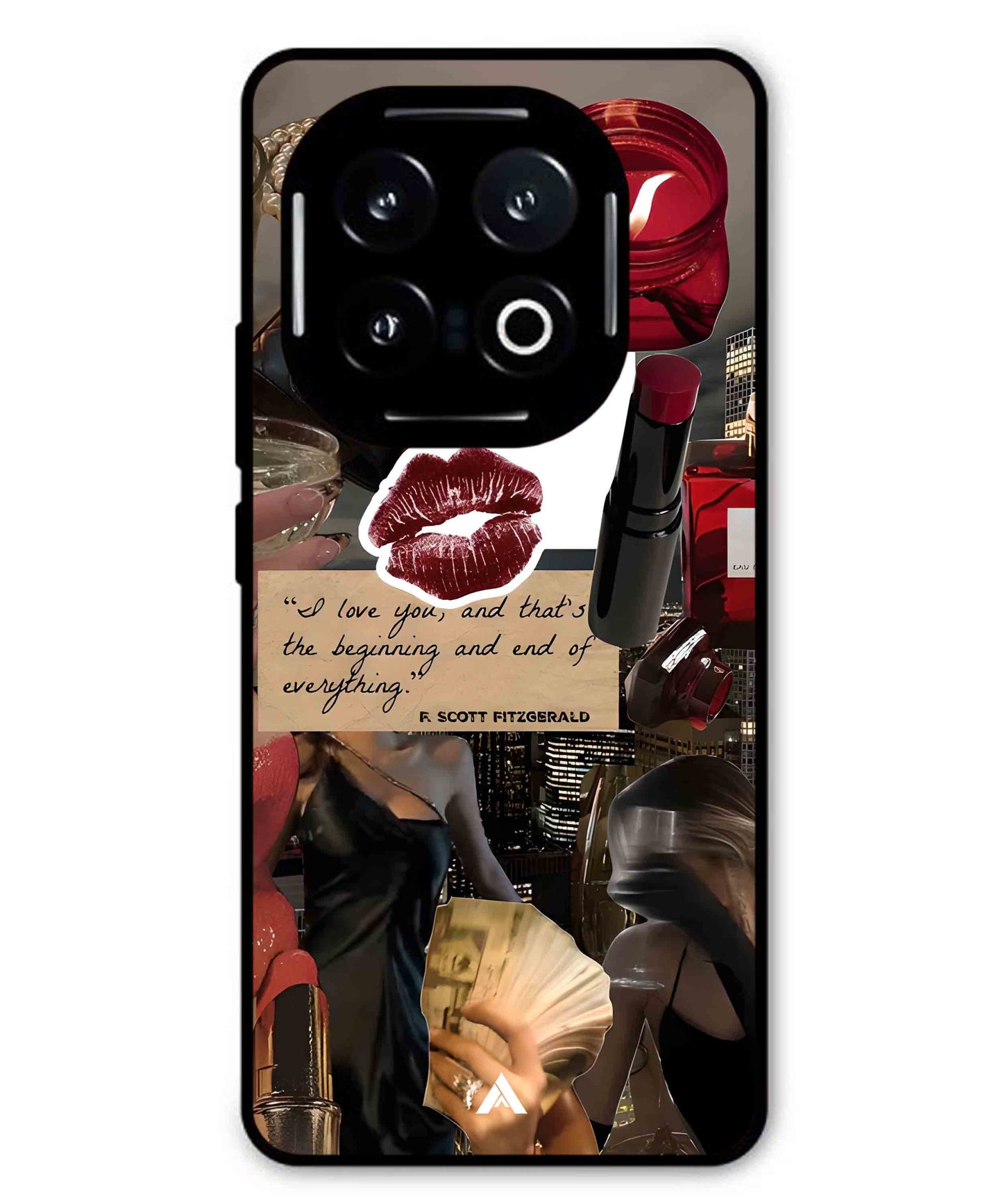 Paris Metal Back Cover Phone Case for iQOO 13
