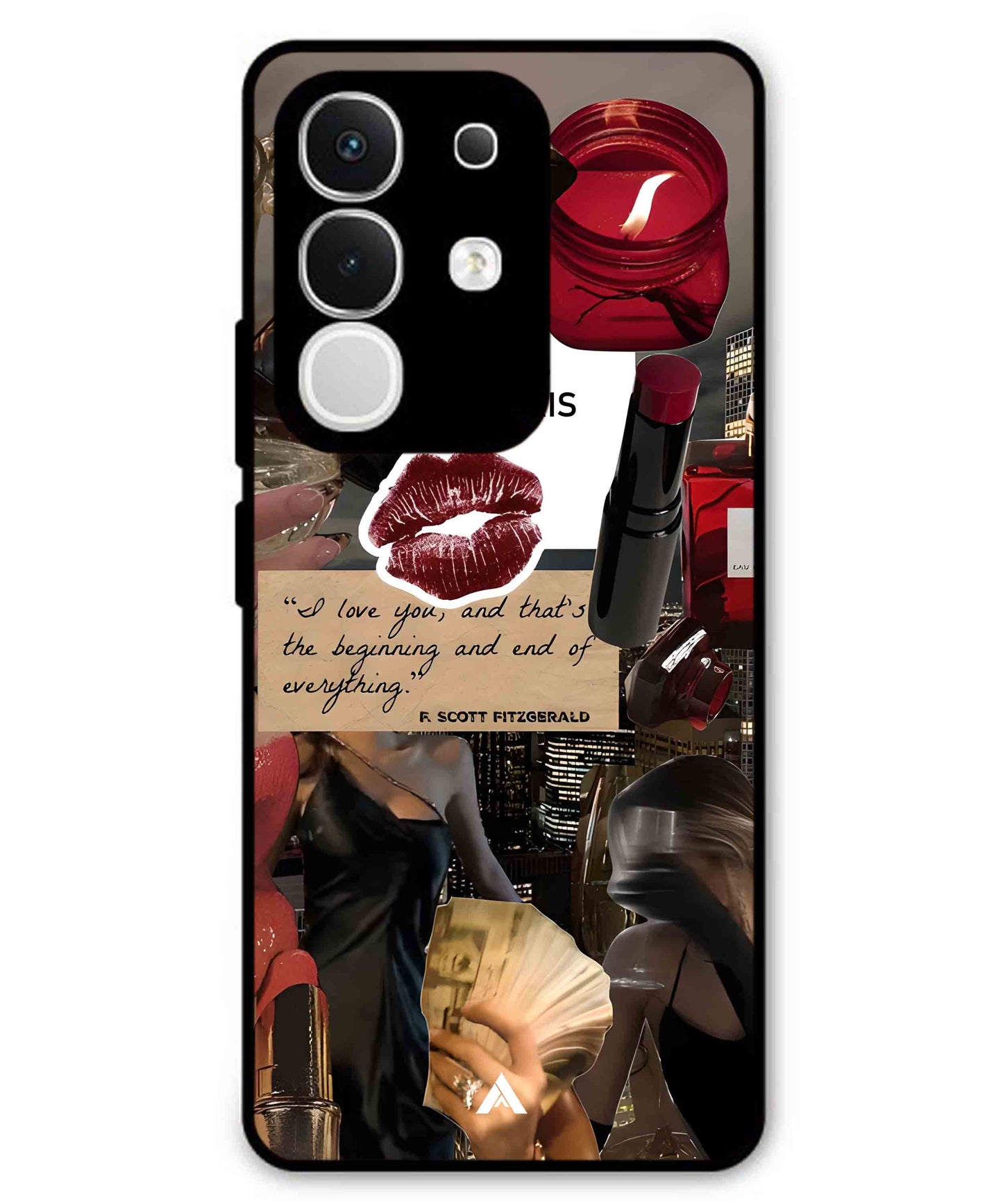 Paris Metal Back Cover Phone Case for iQOO Z10x