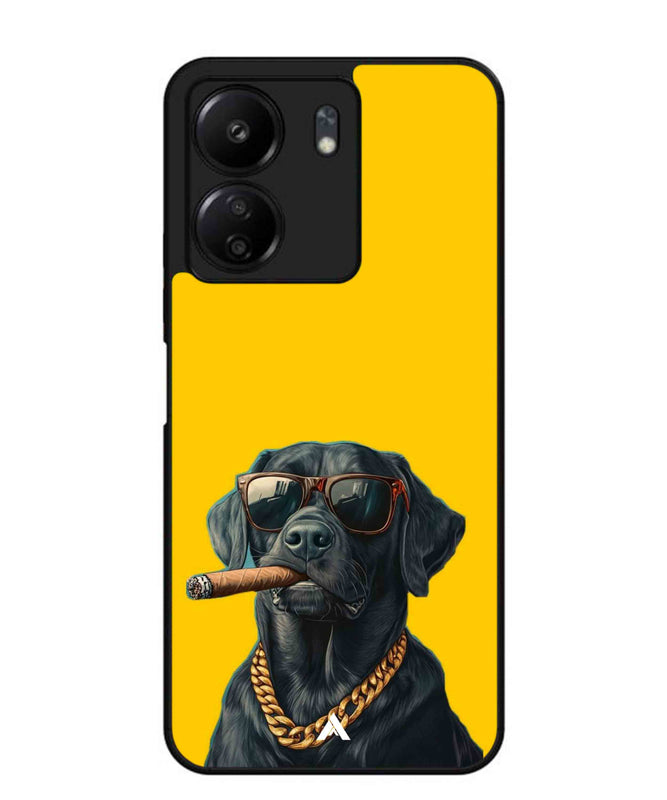 Pet Animal 1 Personalised Metal Back Cover Phone Case for Poco C65