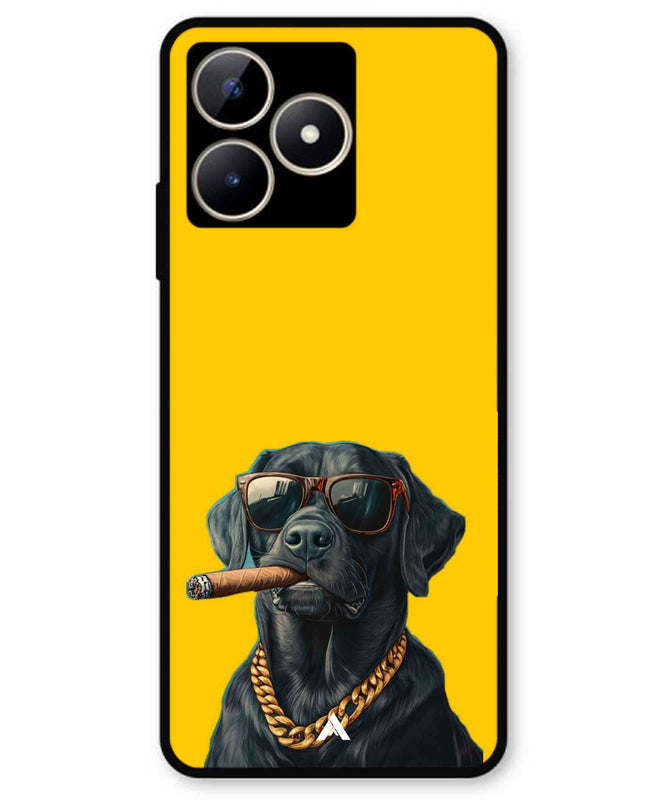 Pet Animal 1 Personalised Metal Back Cover Phone Case for Realme C51