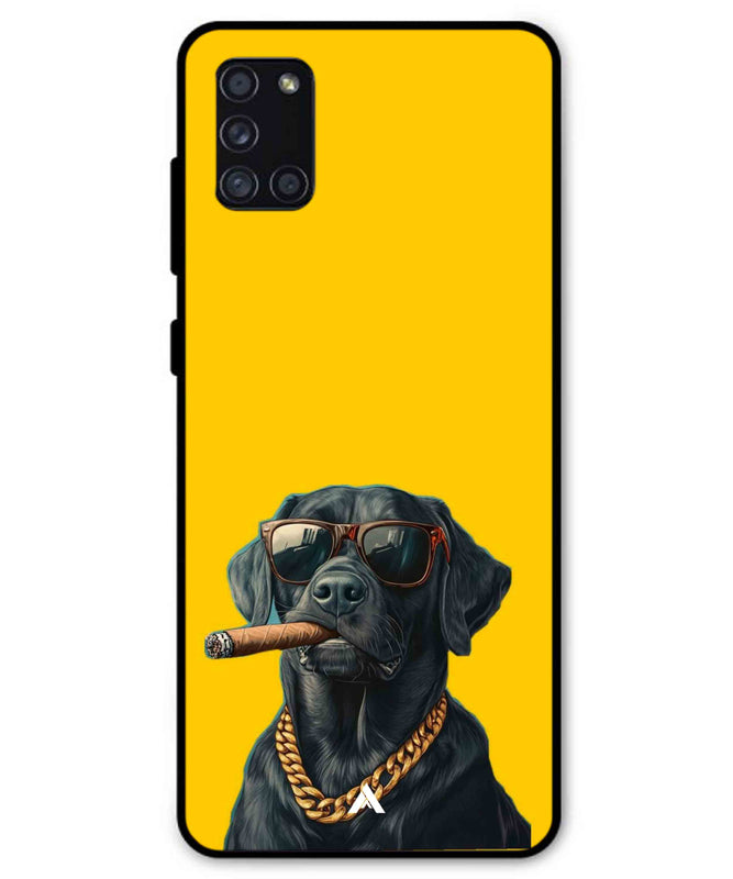 Pet Animal 1 Personalised Metal Back Cover Phone Case for Samsung Galaxy A31