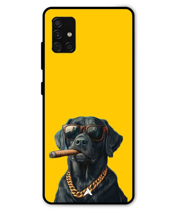 Pet Animal 1 Personalised Metal Back Cover Phone Case for Samsung Galaxy A51