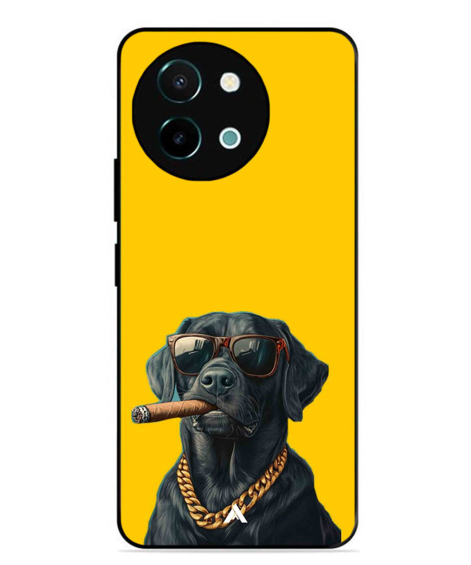 Pet Animal 1 Personalised Metal Back Cover Phone Case for Vivo Y38
