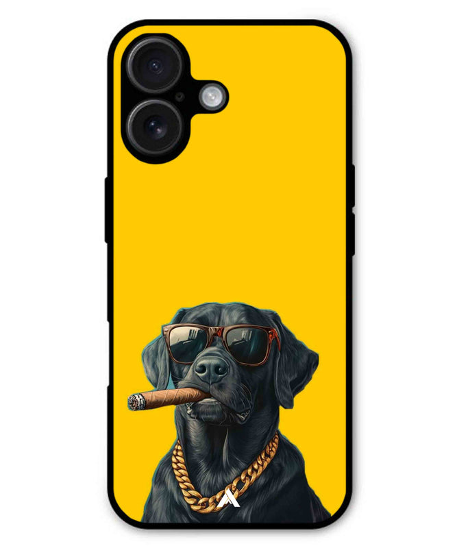 Pet Animal 1 Personalised Metal Back Cover Phone Case for iPhone 16 Plus