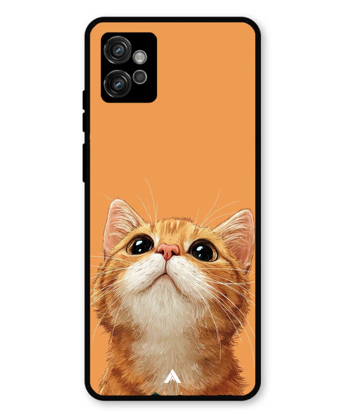 Pet Animal 2 Personalised Metal Back Cover Phone Case for Moto G32