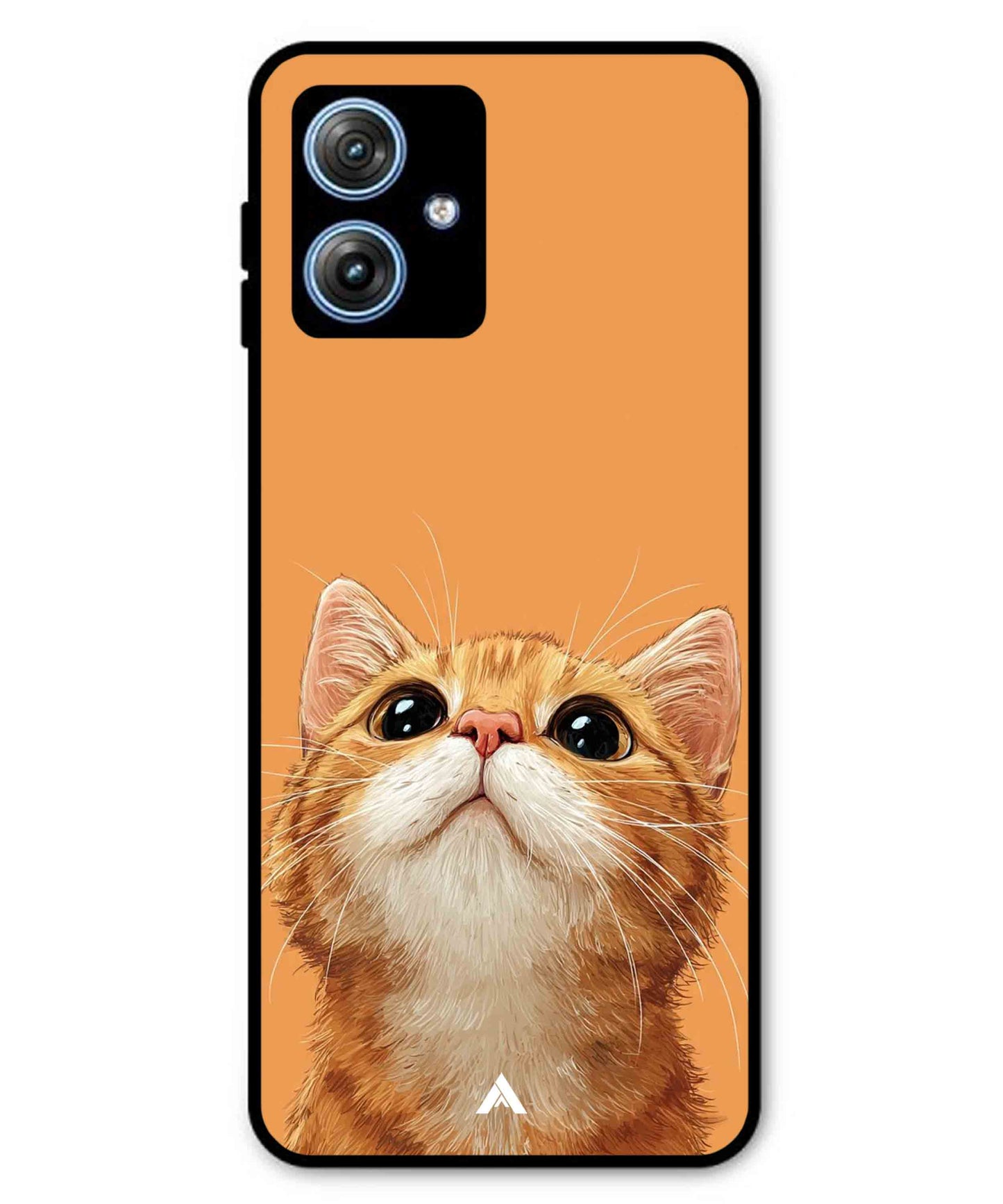 Pet Animal 2 Personalised Metal Back Cover Phone Case for Moto G54