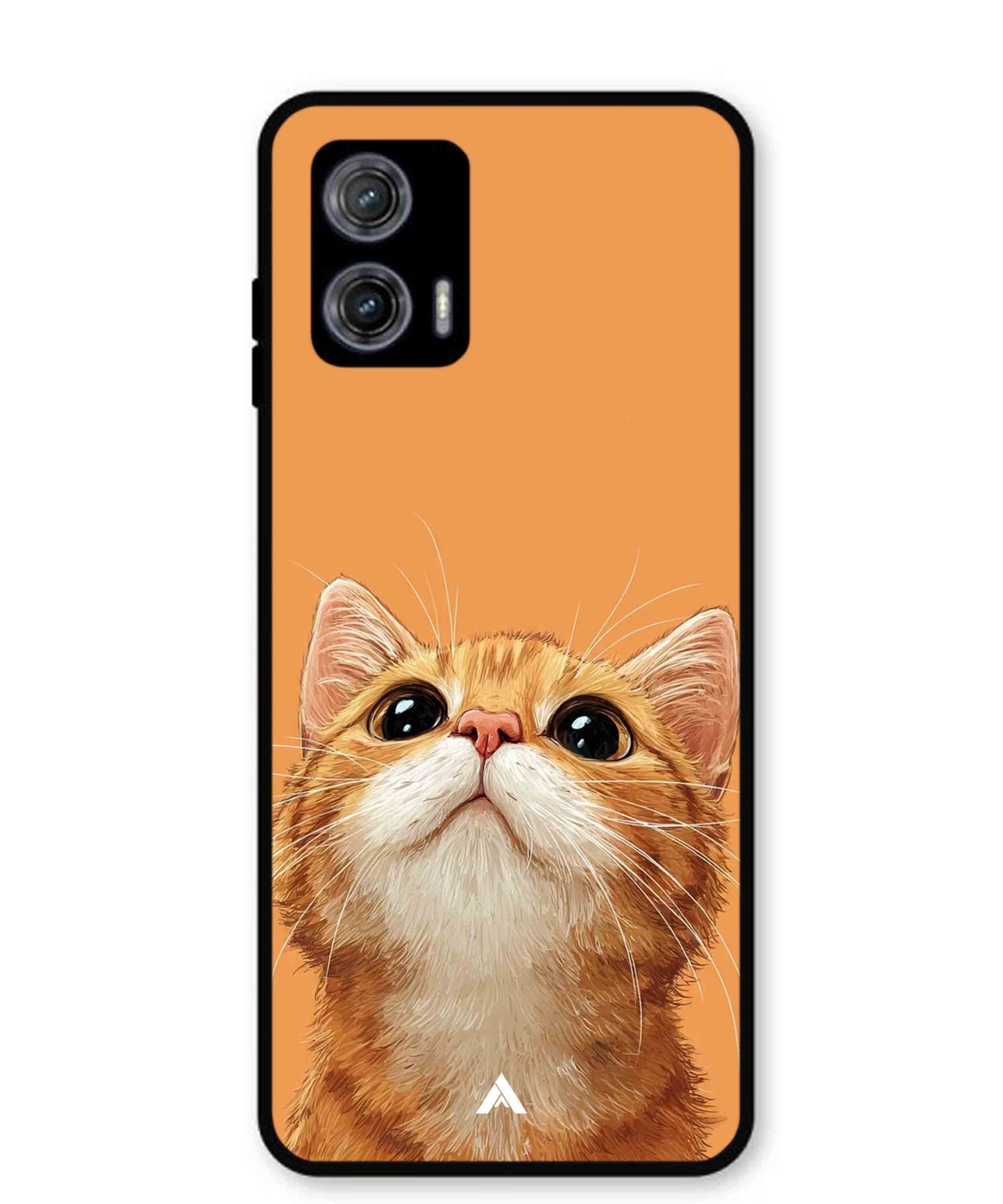 Pet Animal 2 Personalised Metal Back Cover Phone Case for Moto G73