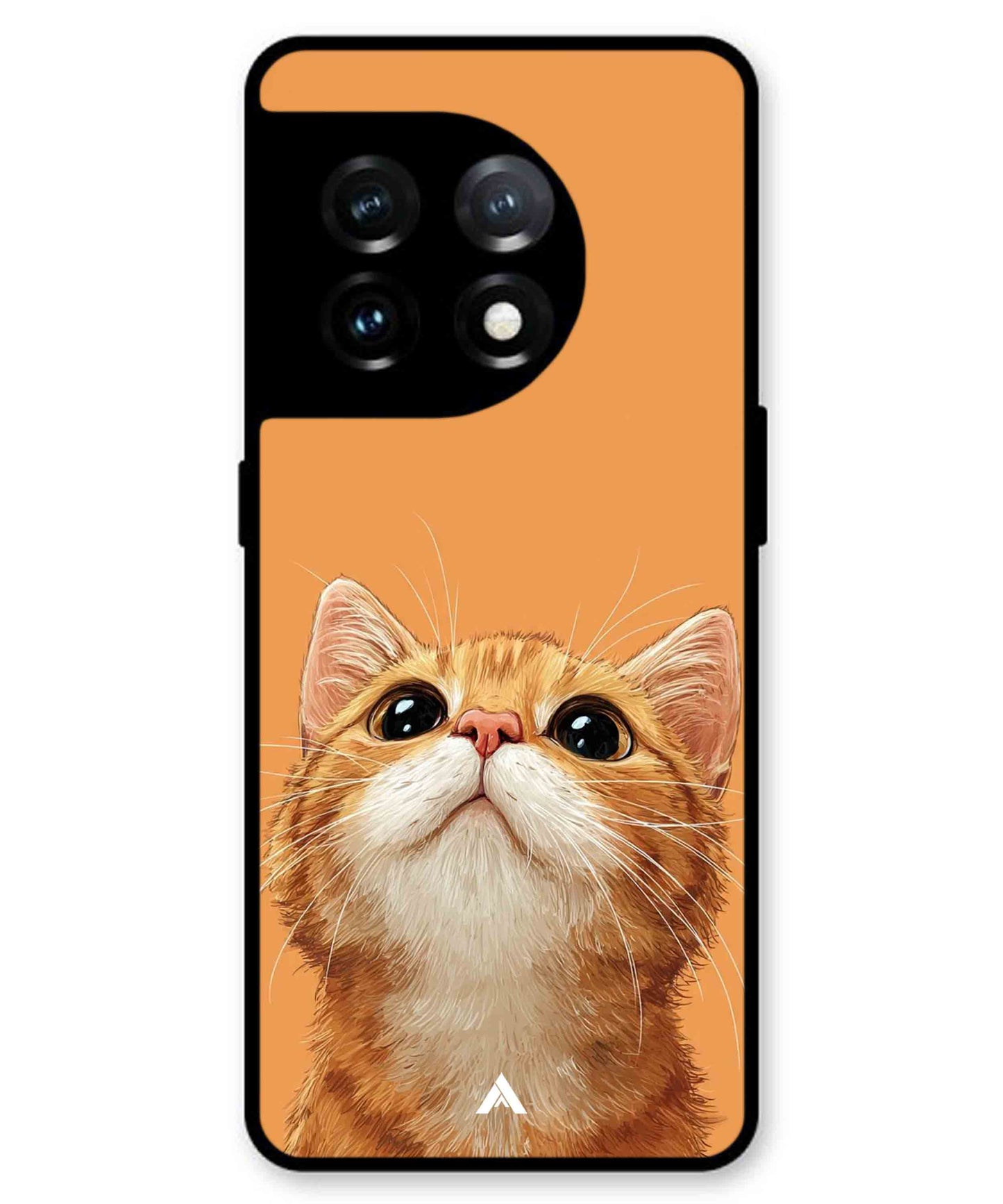 Pet Animal 2 Personalised Metal Back Cover Phone Case for Oneplus 11