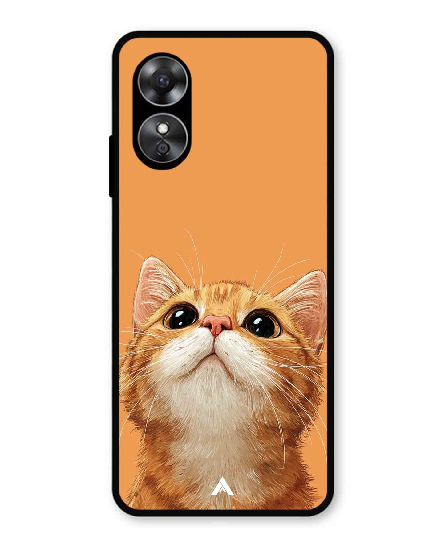Pet Animal 2 Personalised Metal Back Cover Phone Case for Oppo A17K