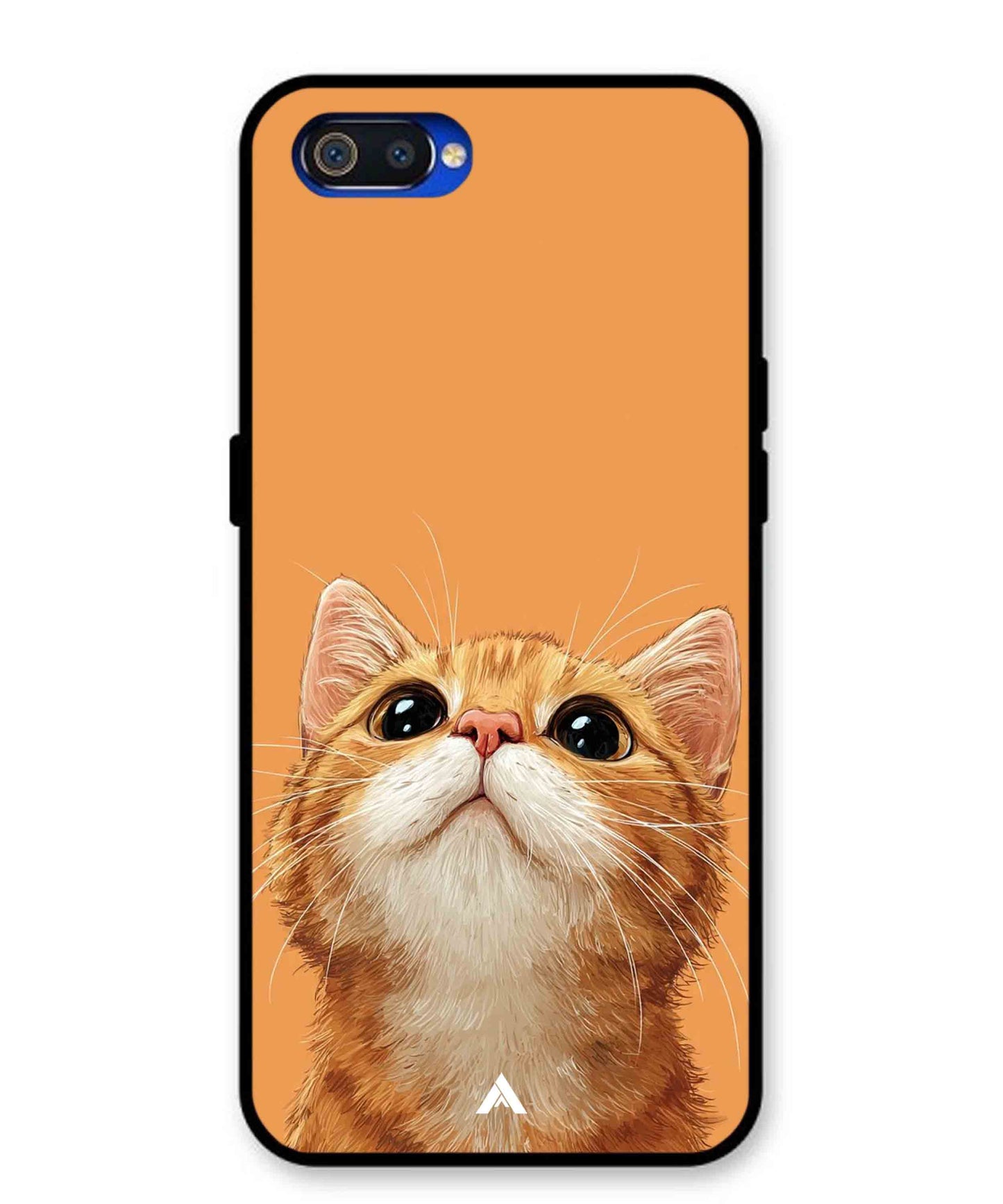 Pet Animal 2 Personalised Metal Back Cover Phone Case for Oppo A1K