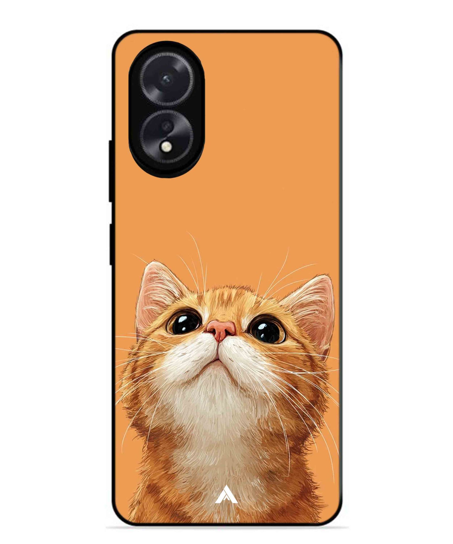 Pet Animal 2 Personalised Metal Back Cover Phone Case for Oppo A38