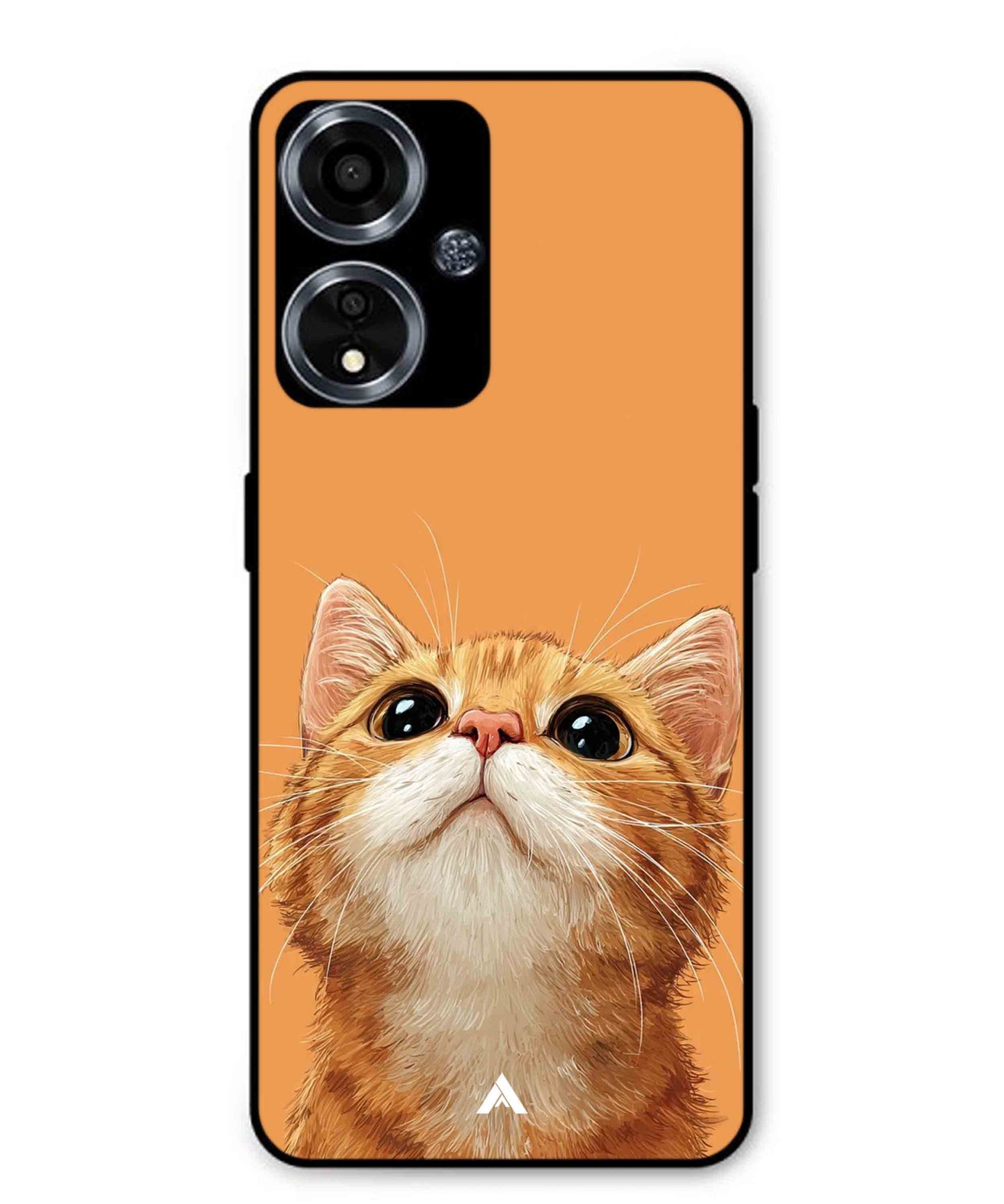 Pet Animal 2 Personalised Metal Back Cover Phone Case for Oppo A59