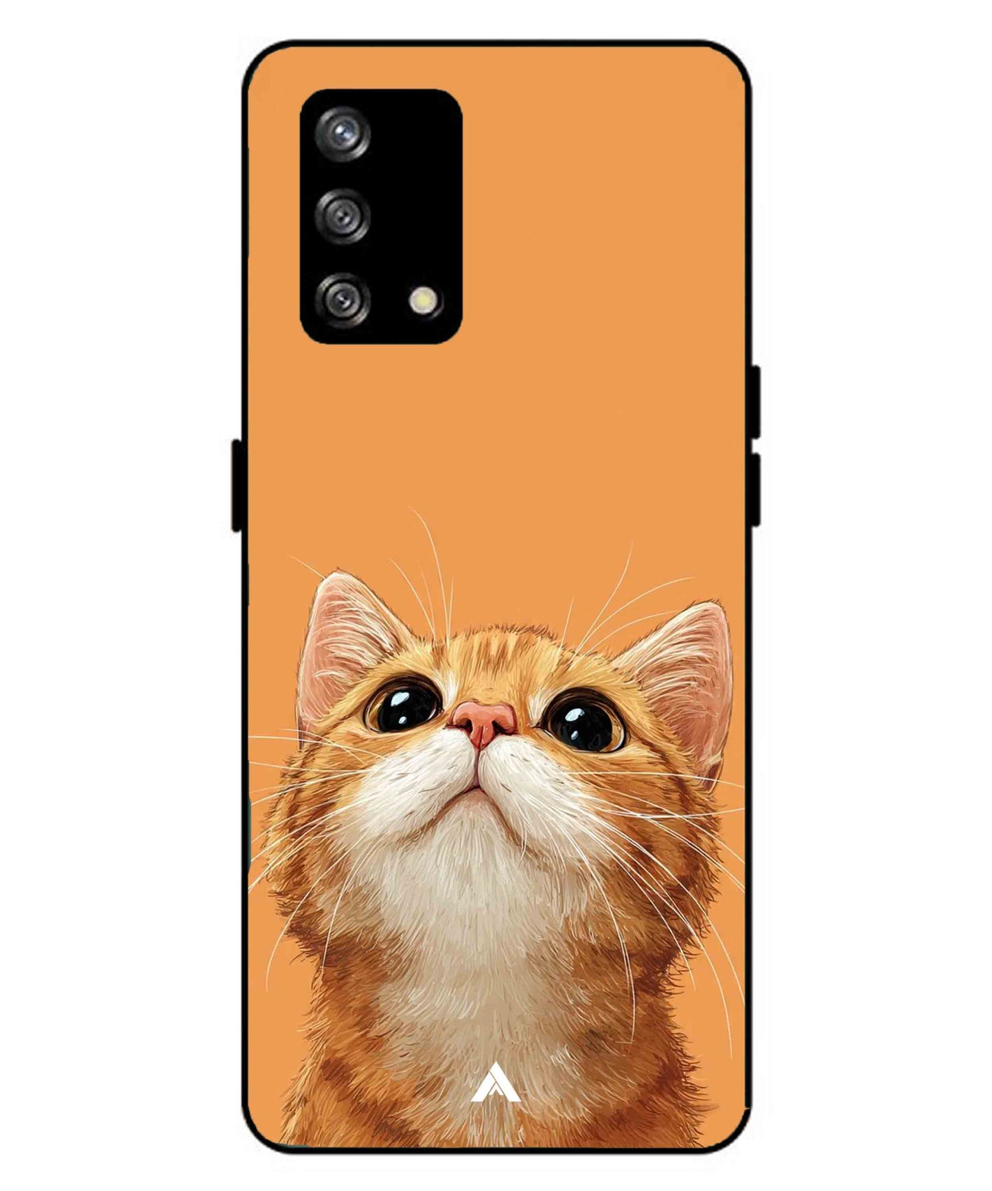 Pet Animal 2 Personalised Metal Back Cover Phone Case for Oppo A93