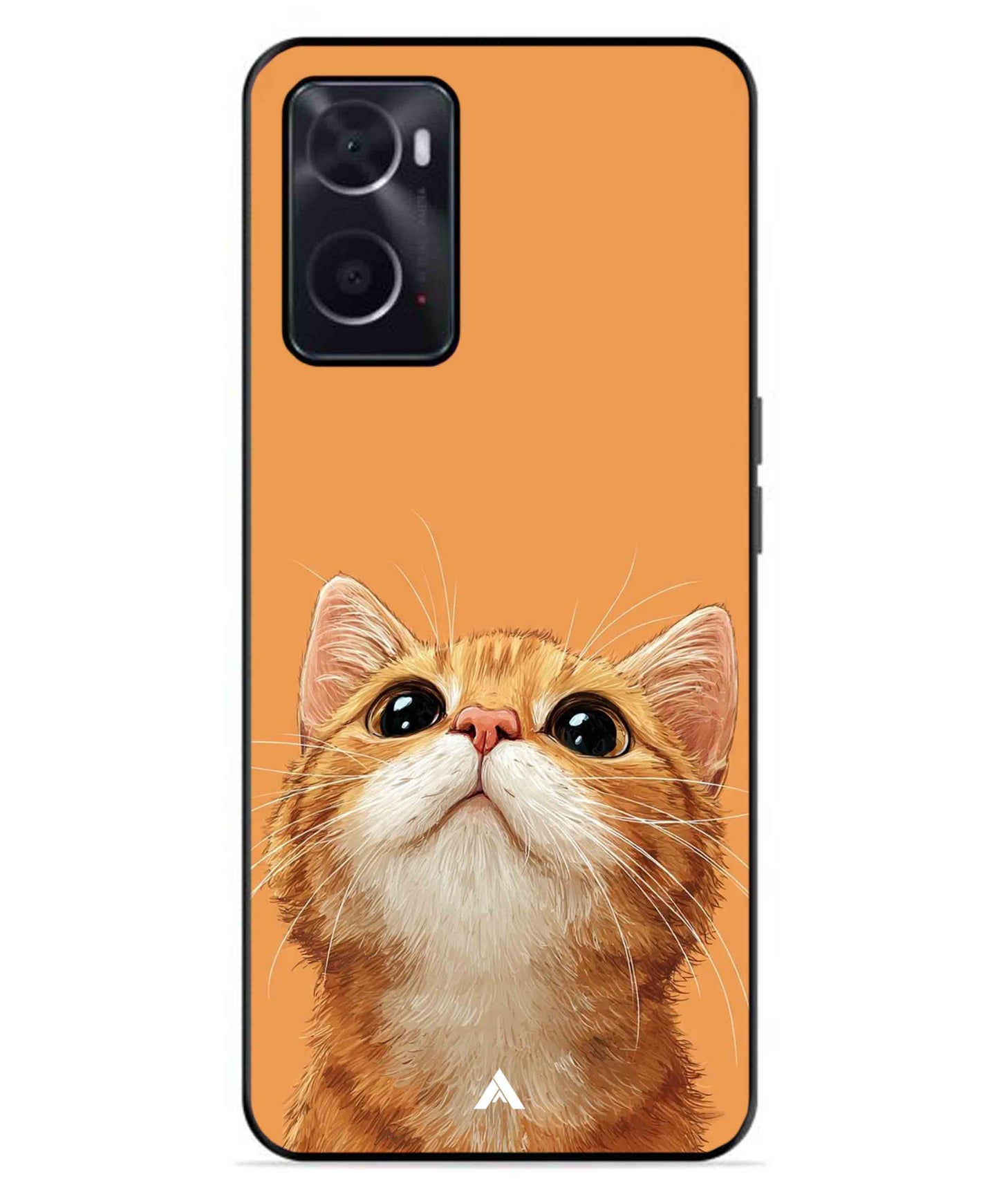 Pet Animal 2 Personalised Metal Back Cover Phone Case for Oppo A96