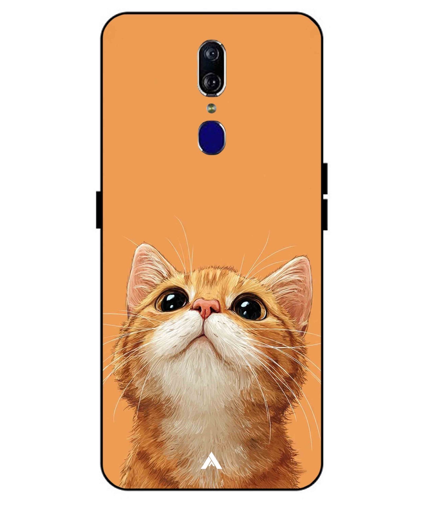 Pet Animal 2 Personalised Metal Back Cover Phone Case for Oppo F11
