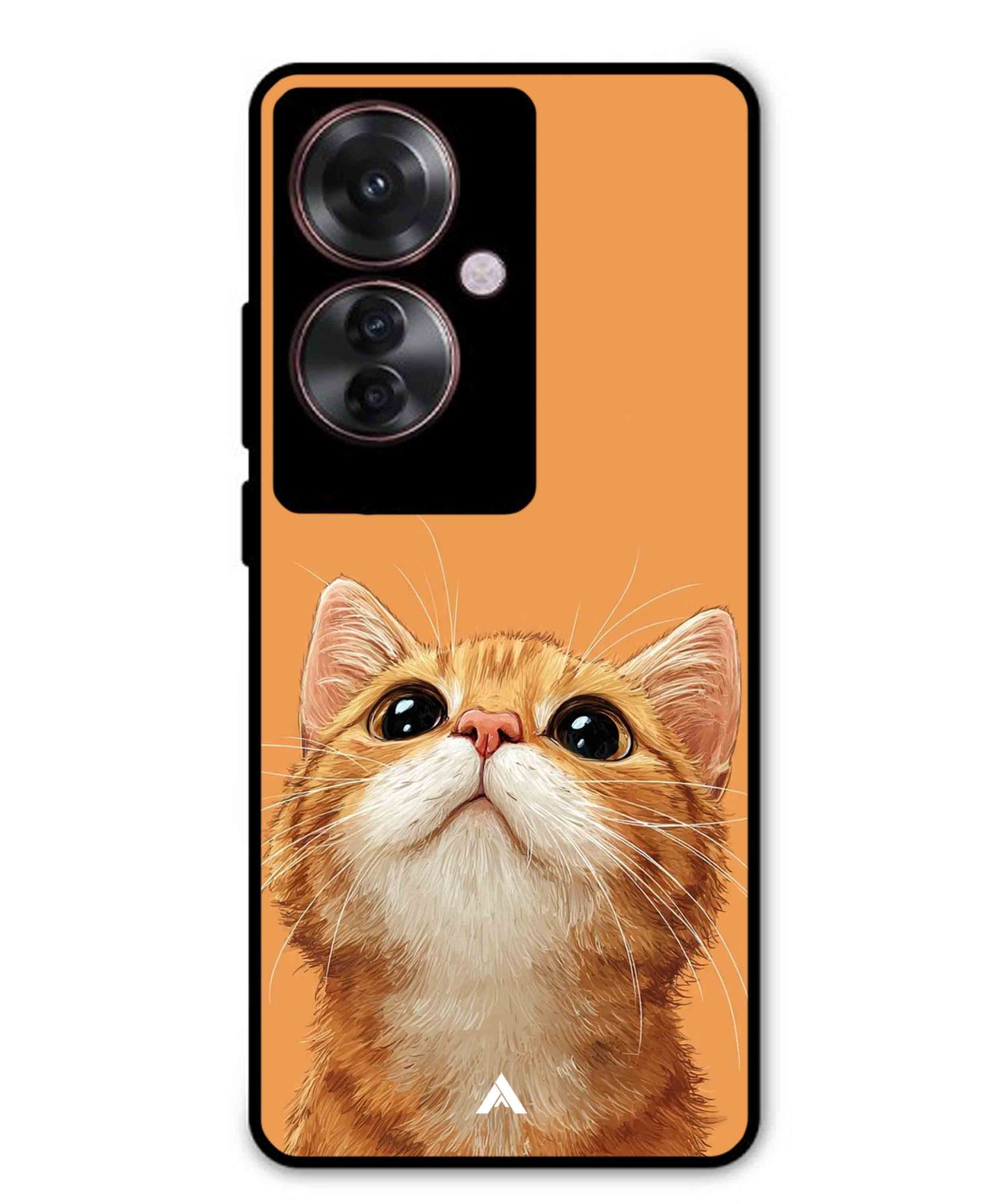 Pet Animal 2 Personalised Metal Back Cover Phone Case for Oppo F25 Pro