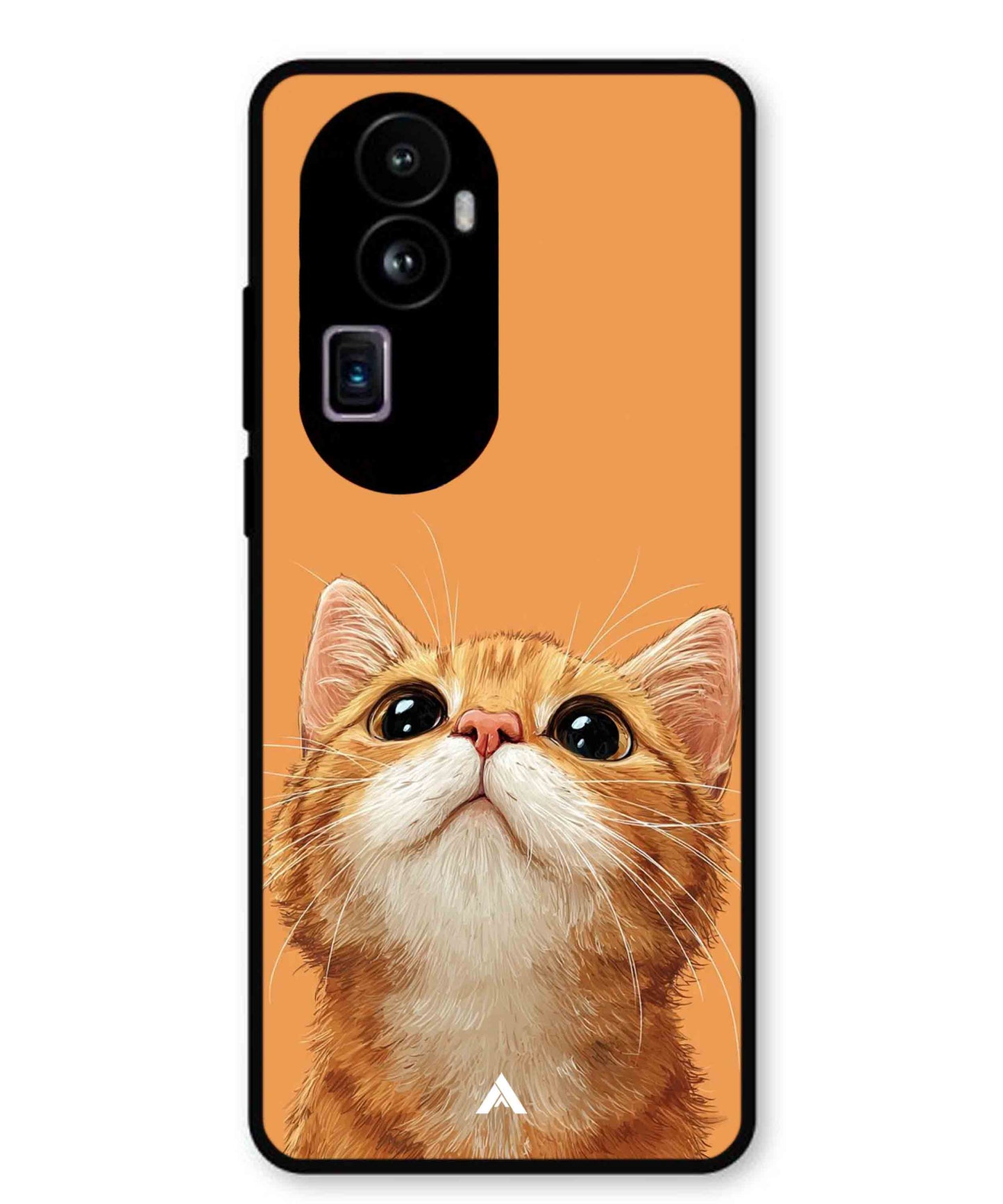 Pet Animal 2 Personalised Metal Back Cover Phone Case for Oppo Reno 10 Pro Plus
