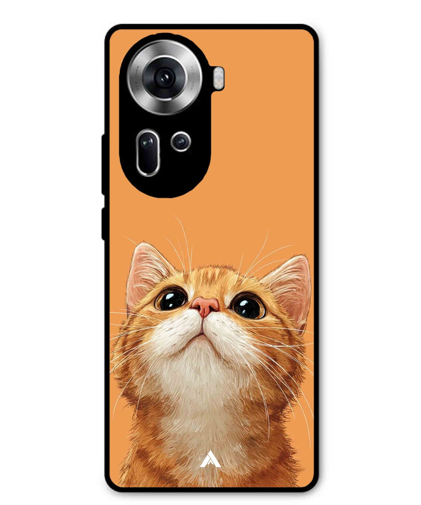 Pet Animal 2 Personalised Metal Back Cover Phone Case for Oppo Reno 11