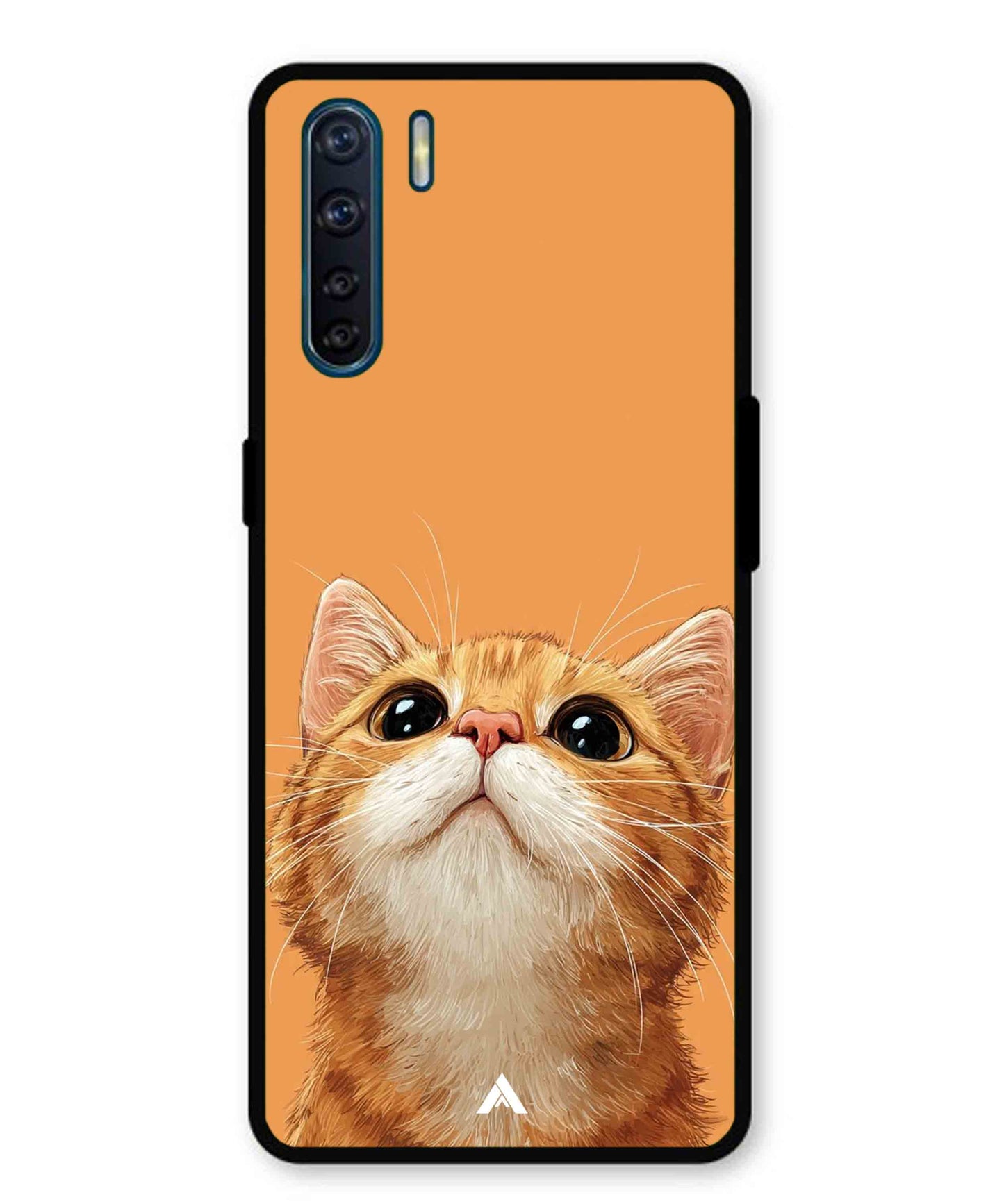 Pet Animal 2 Personalised Metal Back Cover Phone Case for Oppo Reno 3