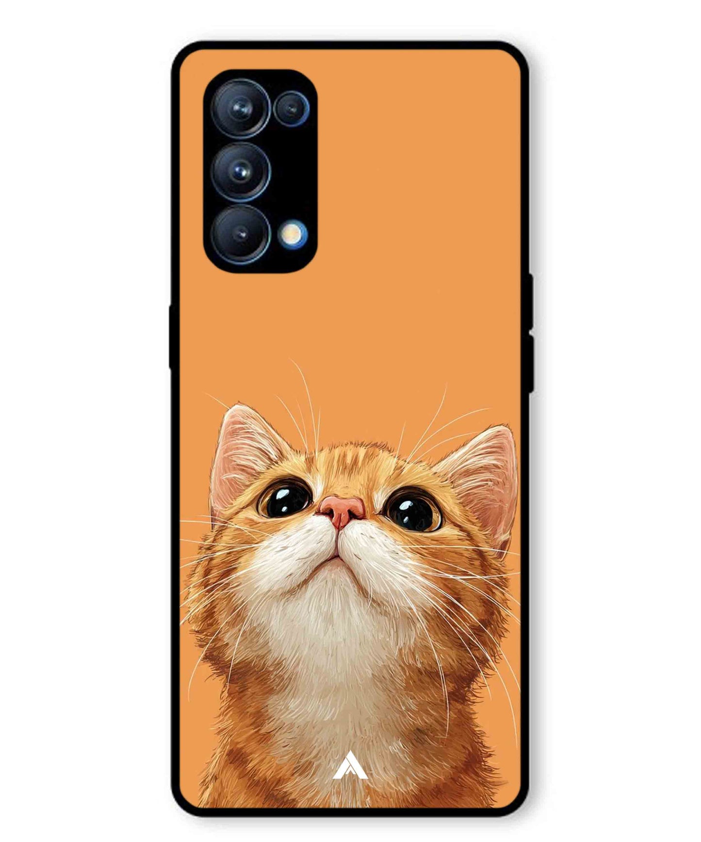 Pet Animal 2 Personalised Metal Back Cover Phone Case for Oppo Reno 5 Pro