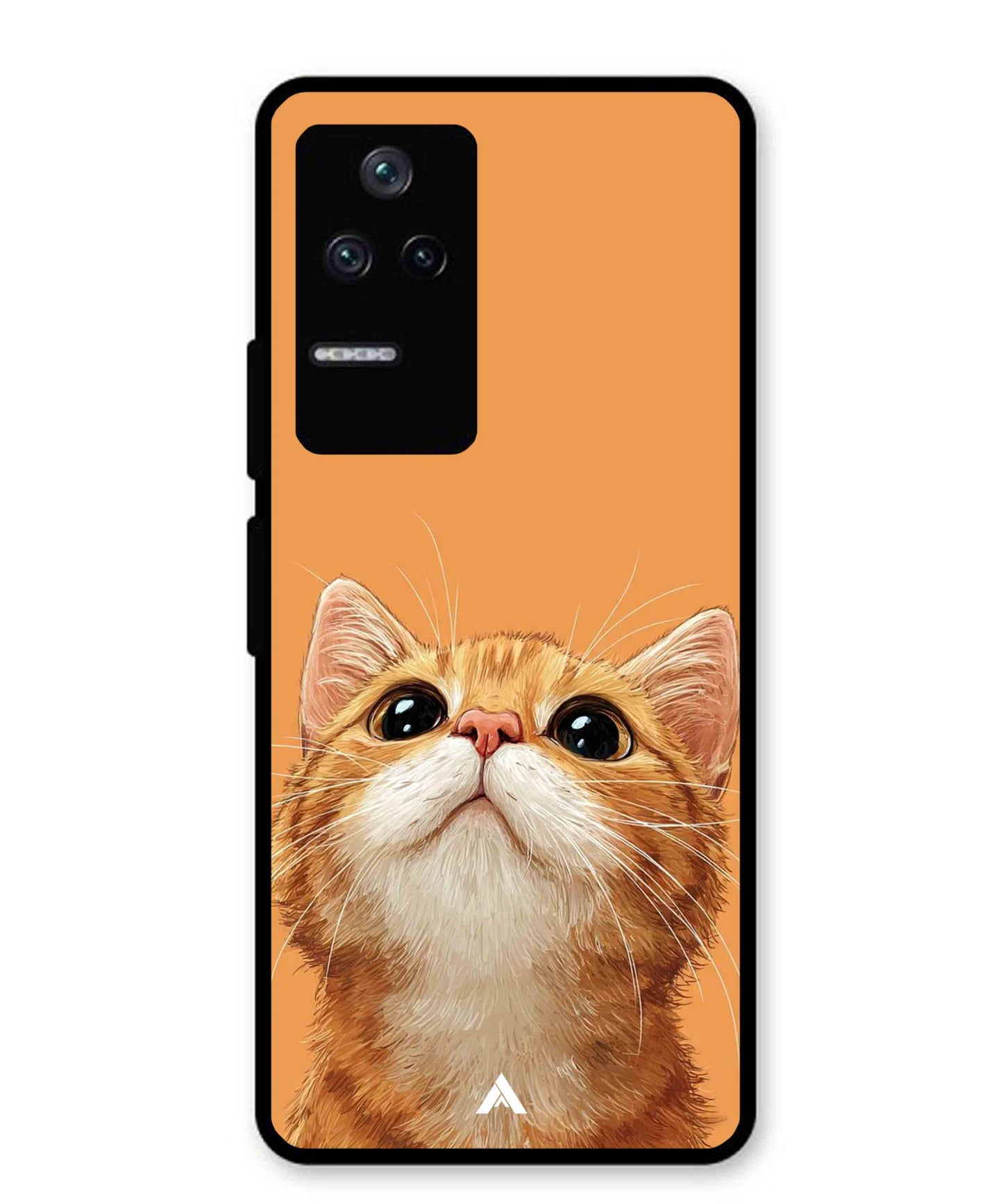 Pet Animal 2 Personalised Metal Back Cover Phone Case for Poco F4