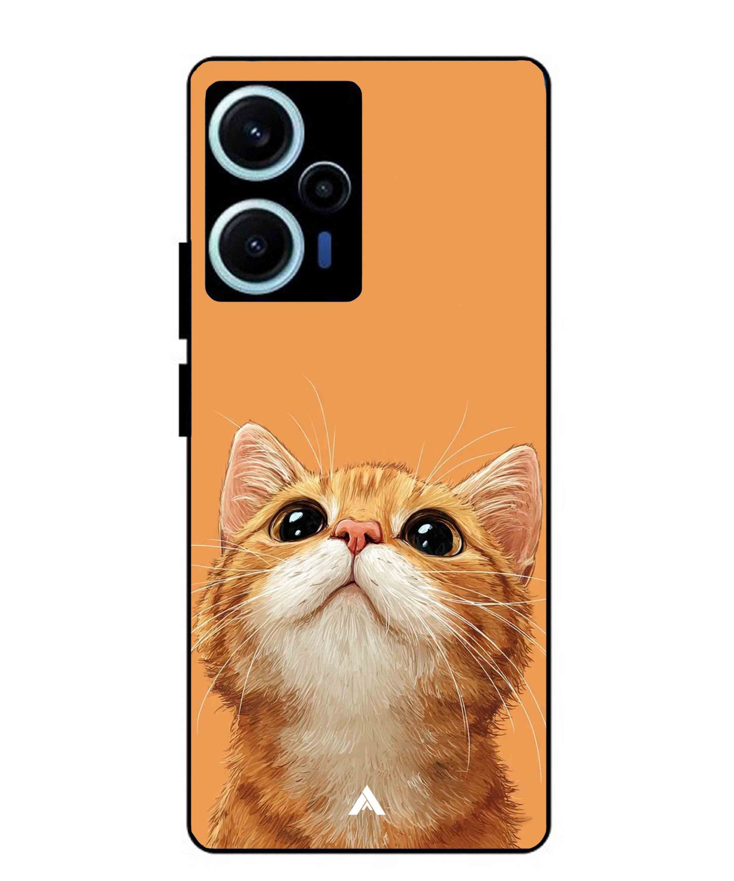 Pet Animal 2 Personalised Metal Back Cover Phone Case for Poco F5