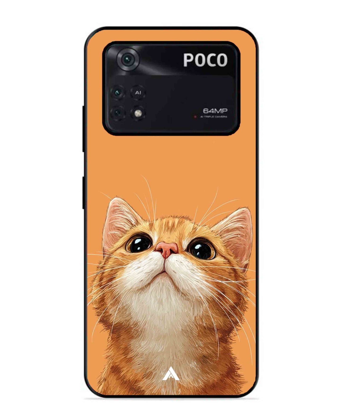 Pet Animal 2 Personalised Metal Back Cover Phone Case for Poco X4 Pro