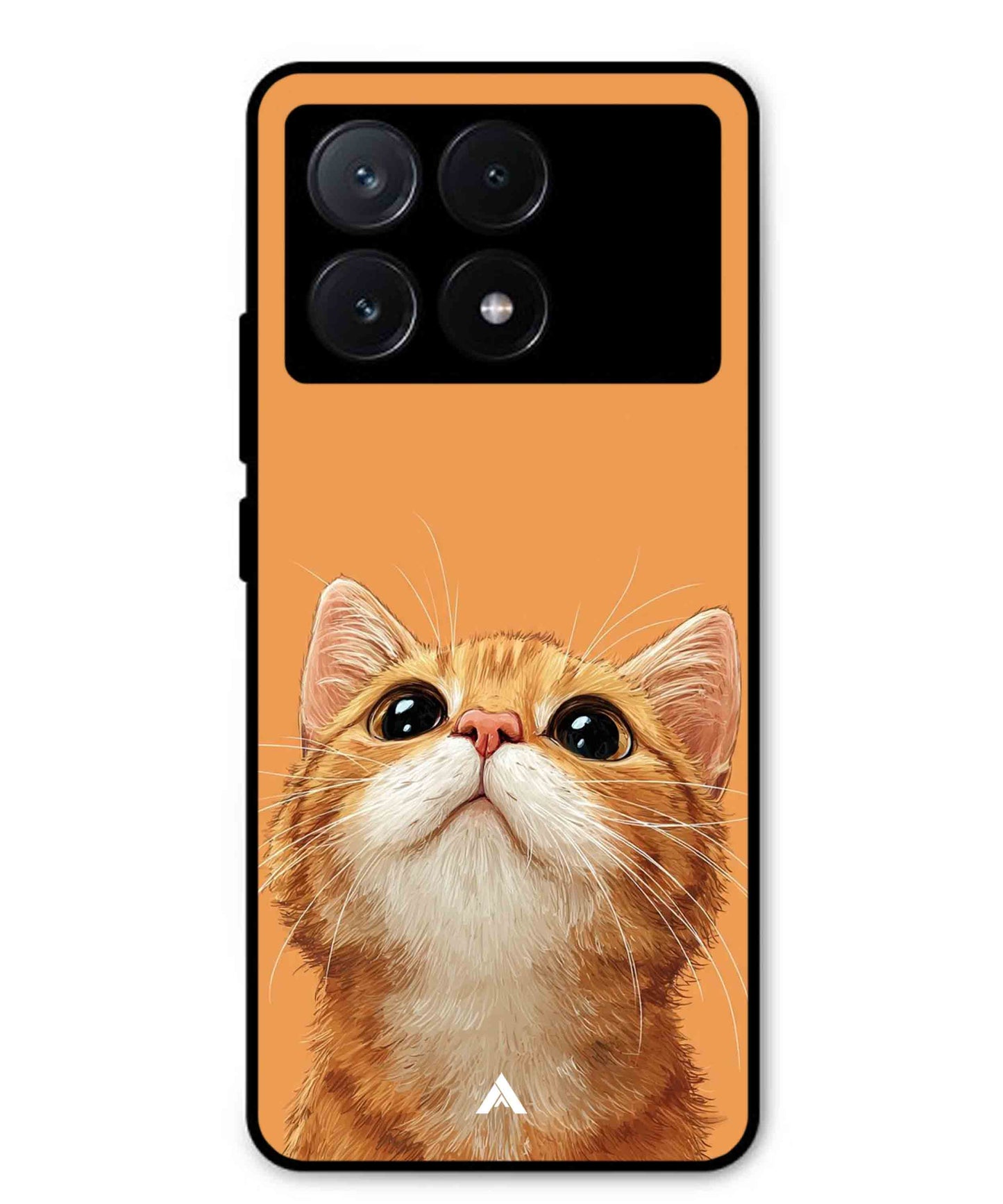 Pet Animal 2 Personalised Metal Back Cover Phone Case for Poco X6 Pro