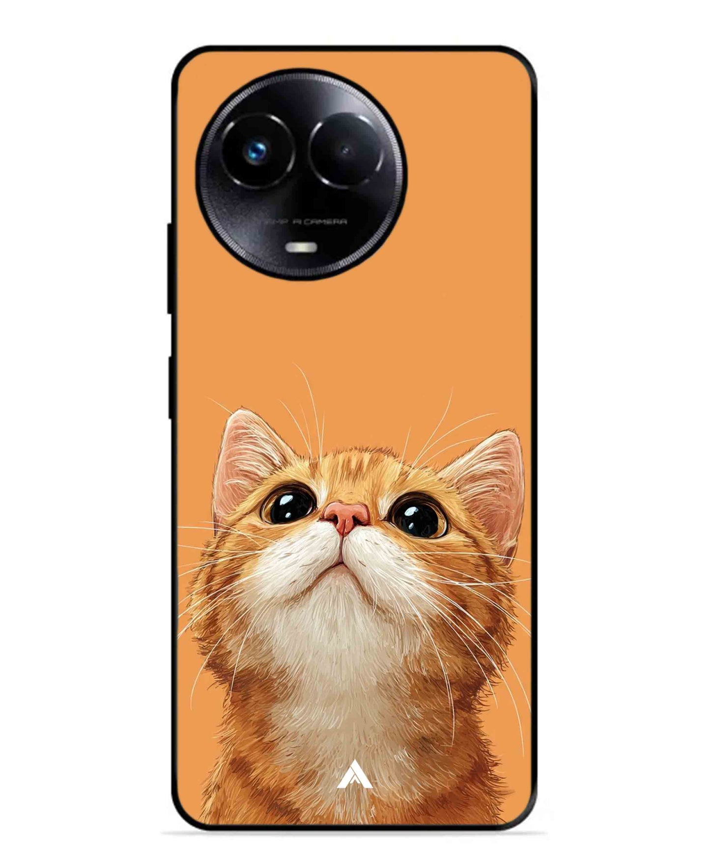 Pet Animal 2 Personalised Metal Back Cover Phone Case for Realme 11 5G