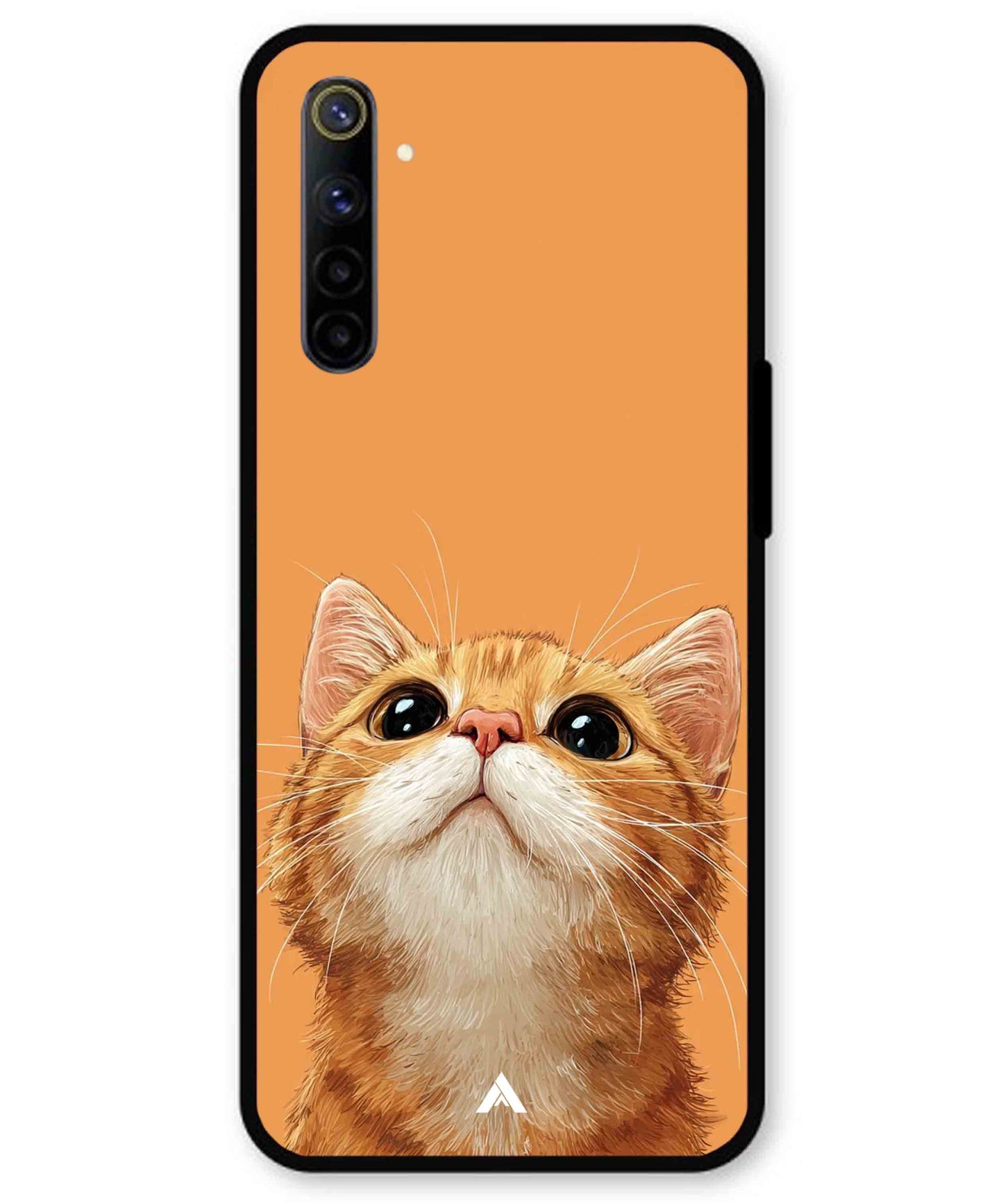 Pet Animal 2 Personalised Metal Back Cover Phone Case for Realme 6i