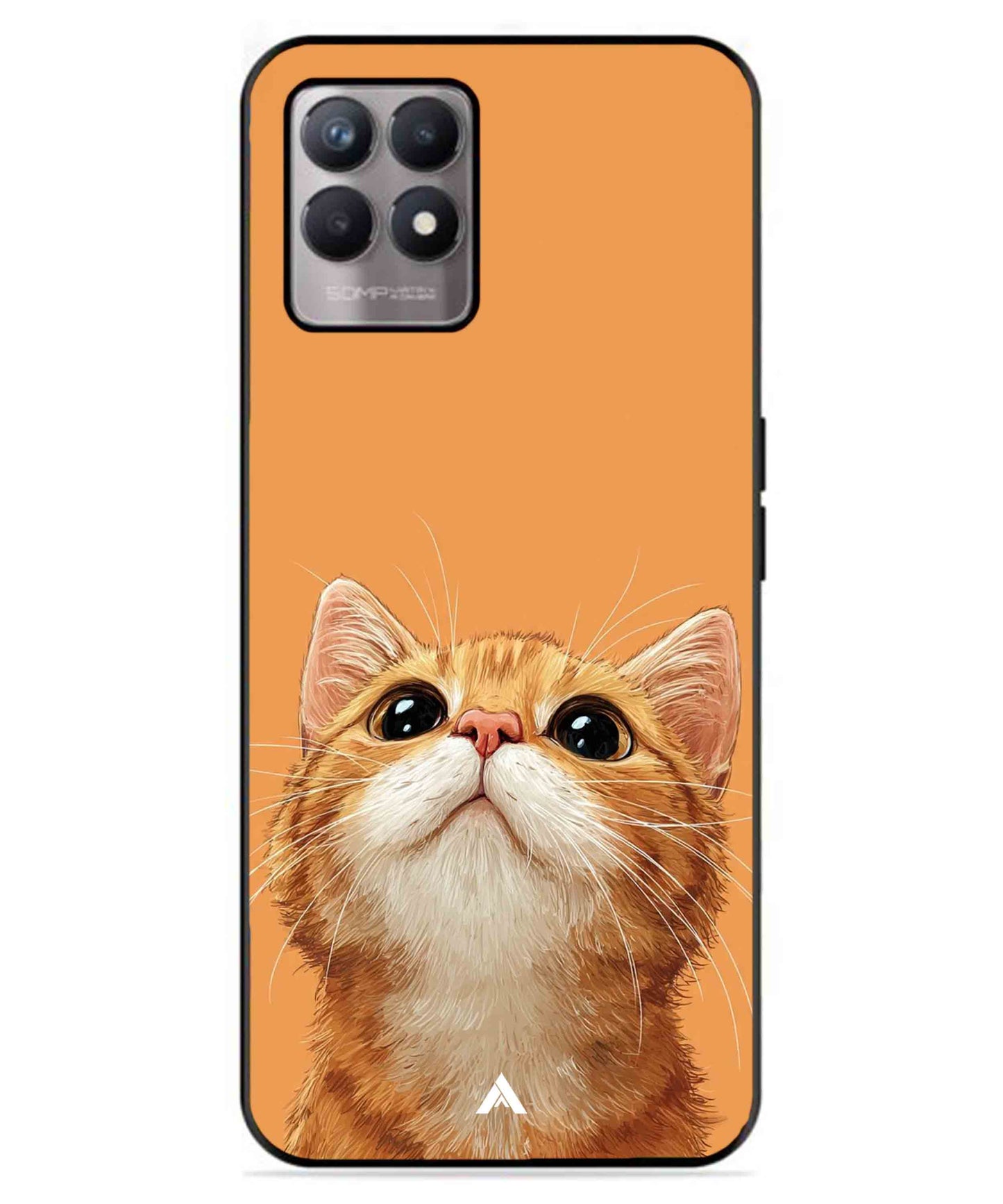 Pet Animal 2 Personalised Metal Back Cover Phone Case for Realme 8i
