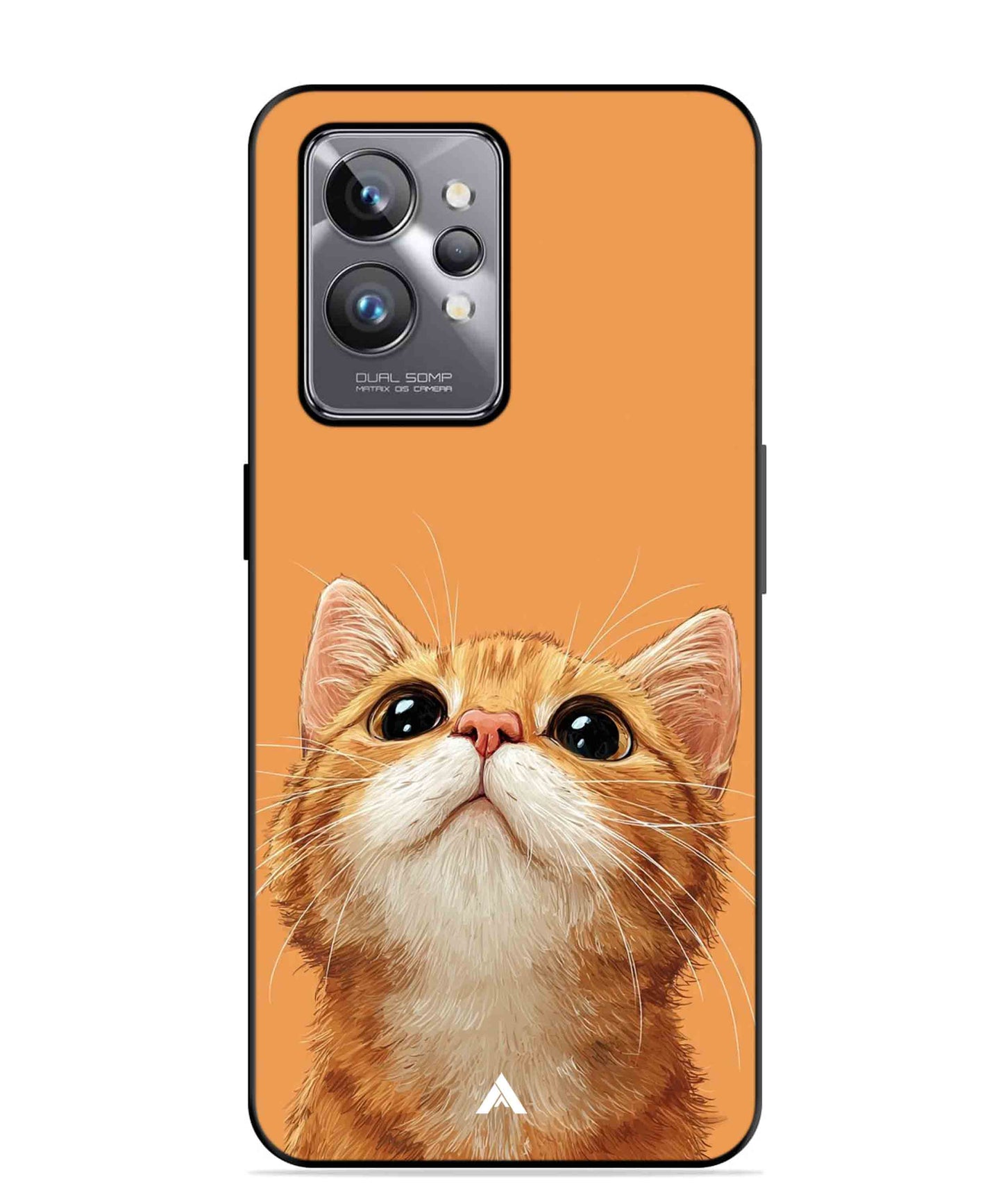 Pet Animal 2 Personalised Metal Back Cover Phone Case for Realme GT 2 Pro