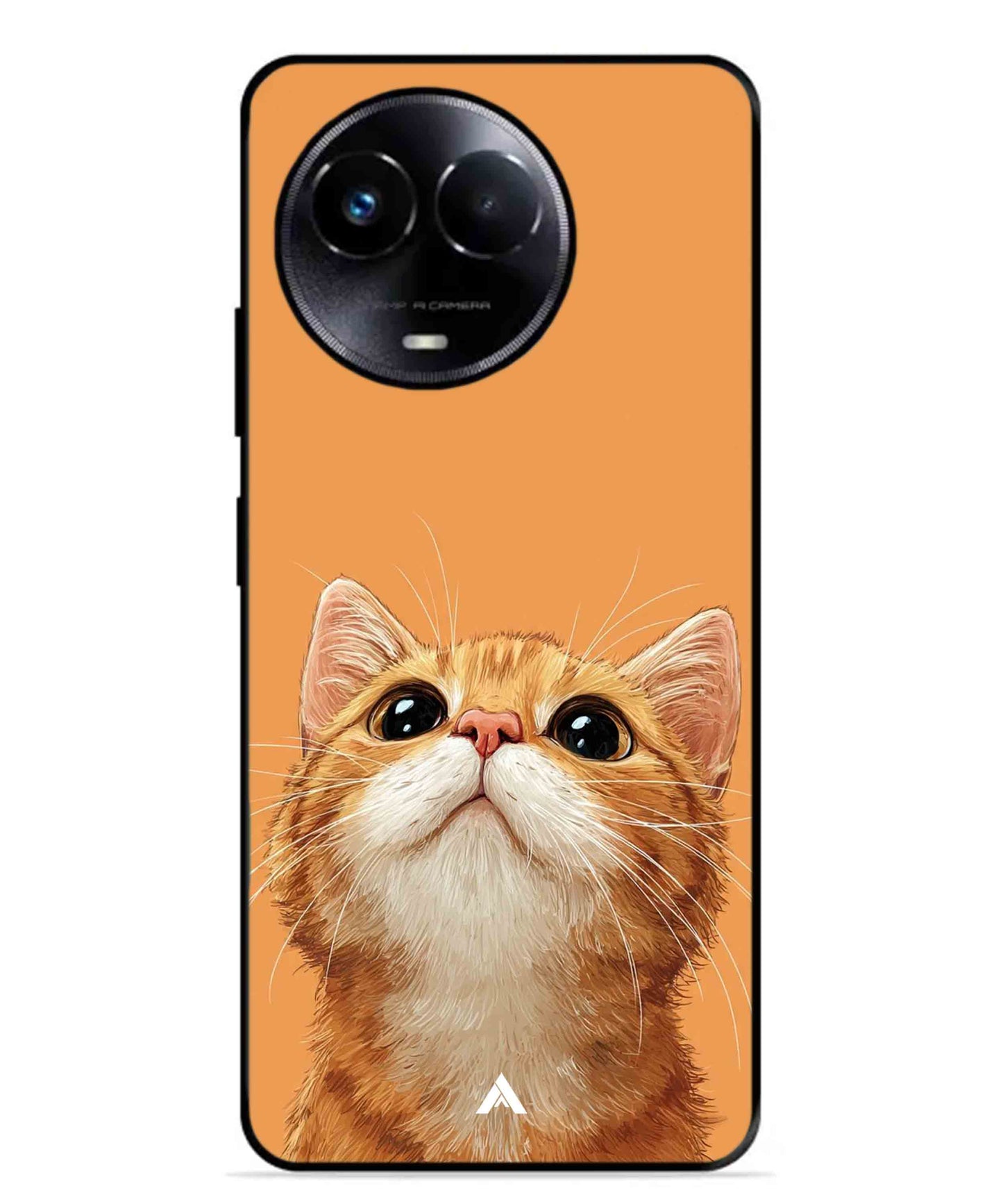 Pet Animal 2 Personalised Metal Back Cover Phone Case for Realme Narzo 60X 7e8a0e5f-c036-4cb2-9e7e-721b27c91a39
