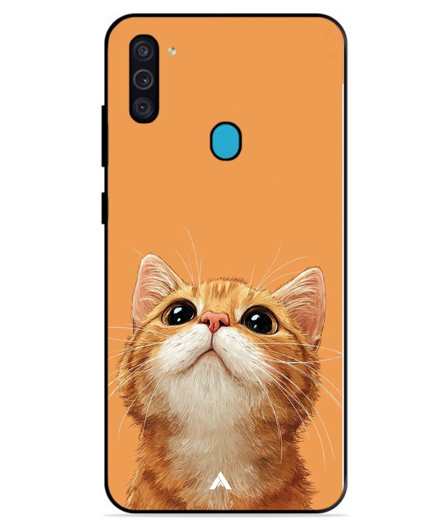 Pet Animal 2 Personalised Metal Back Cover Phone Case for Samsung Galaxy A11