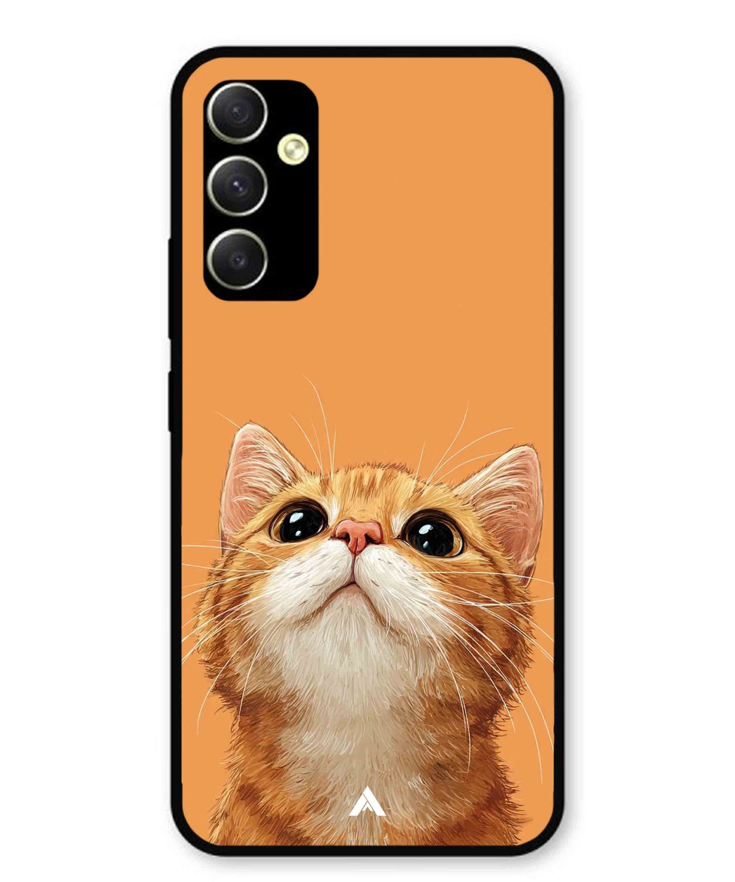 Pet Animal 2 Personalised Metal Back Cover Phone Case for Samsung Galaxy A34 5G