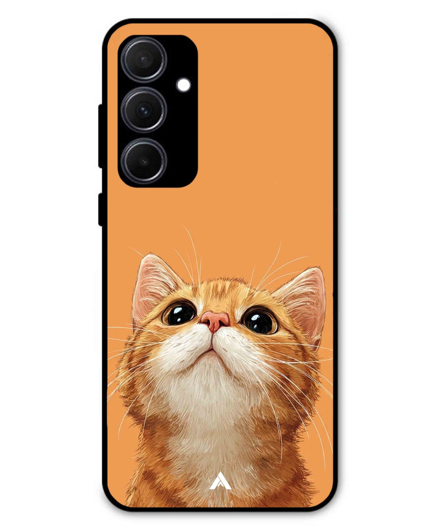 Pet Animal 2 Personalised Metal Back Cover Phone Case for Samsung Galaxy A35