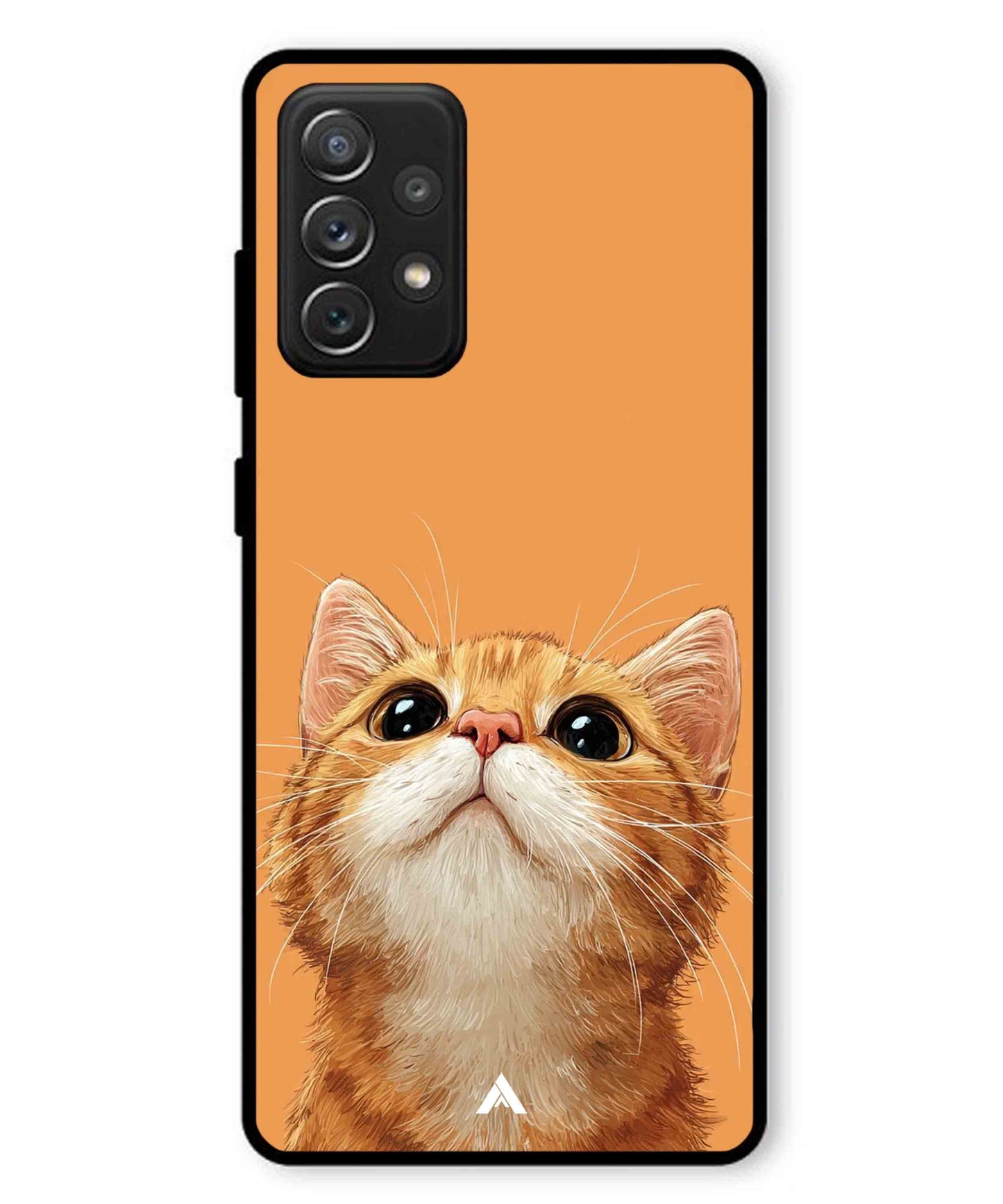 Pet Animal 2 Personalised Metal Back Cover Phone Case for Samsung Galaxy A72