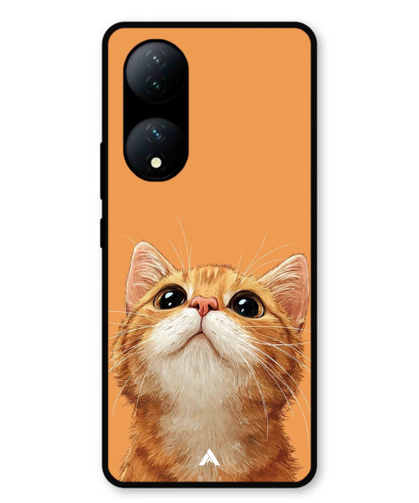 Pet Animal 2 Personalised Metal Back Cover Phone Case for Vivo T2