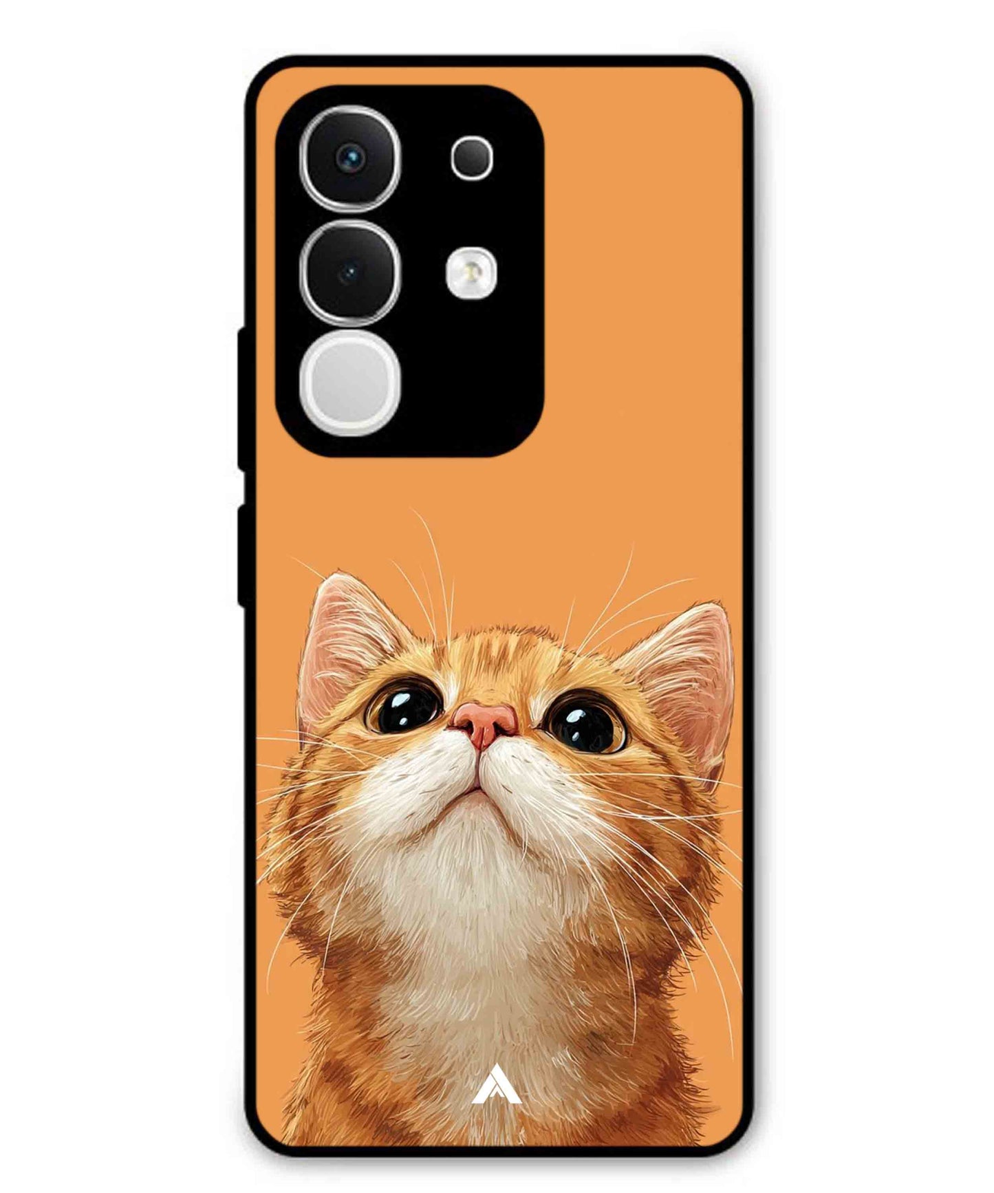 Pet Animal 2 Personalised Metal Back Cover Phone Case for Vivo T4X