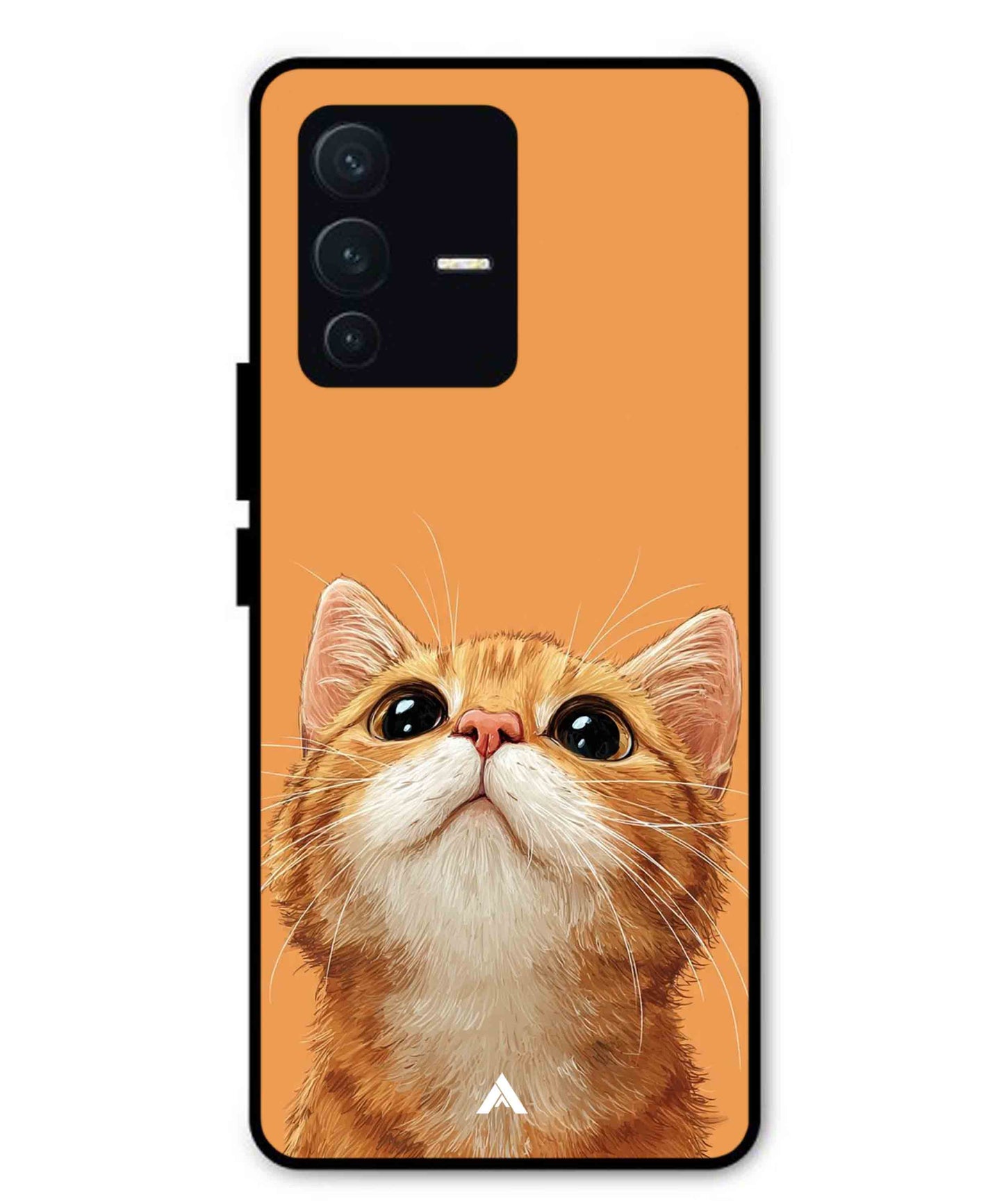 Pet Animal 2 Personalised Metal Back Cover Phone Case for Vivo v23 Pro