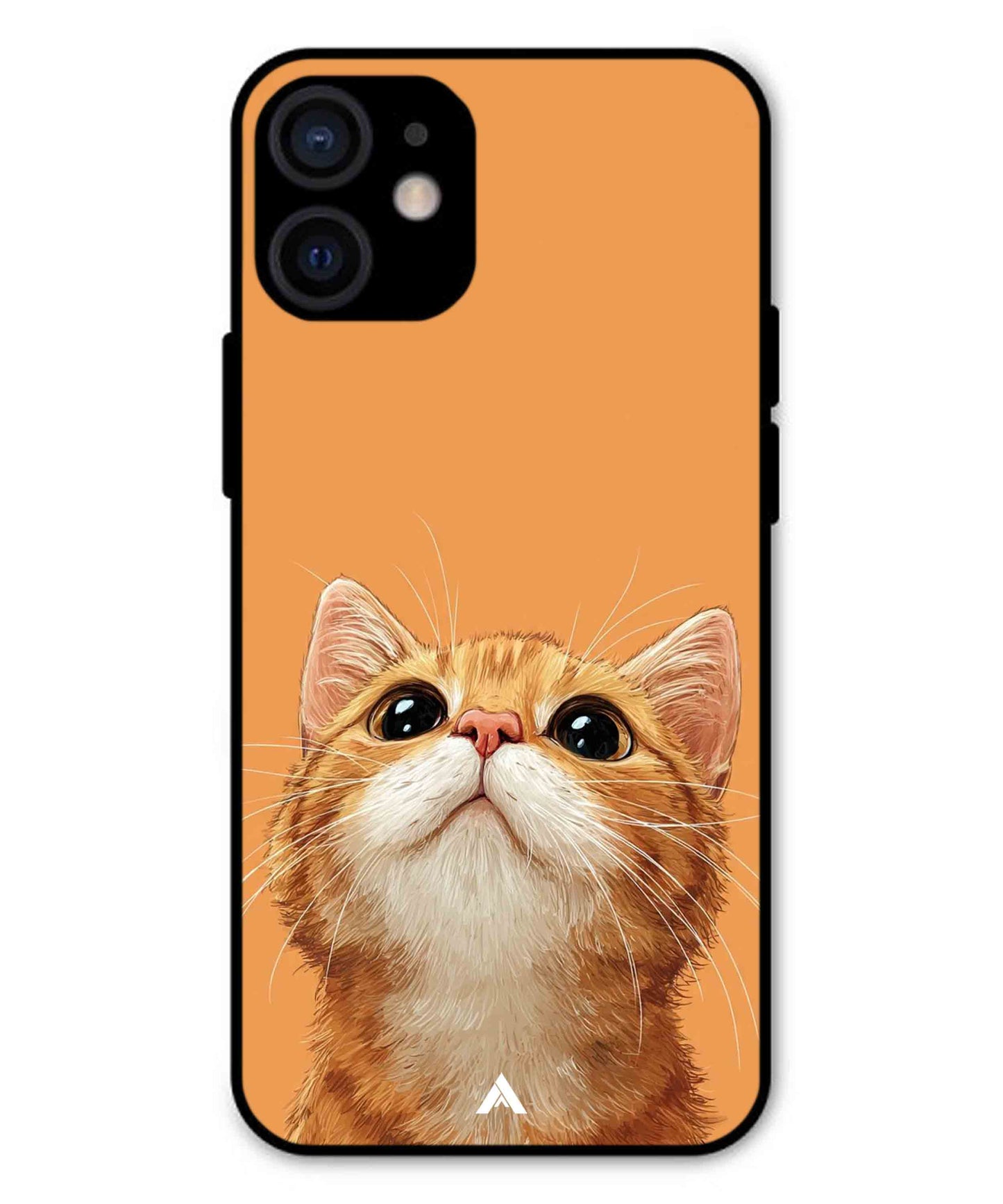 Pet Animal 2 Personalised Metal Back Cover Phone Case for iPhone 13 Mini