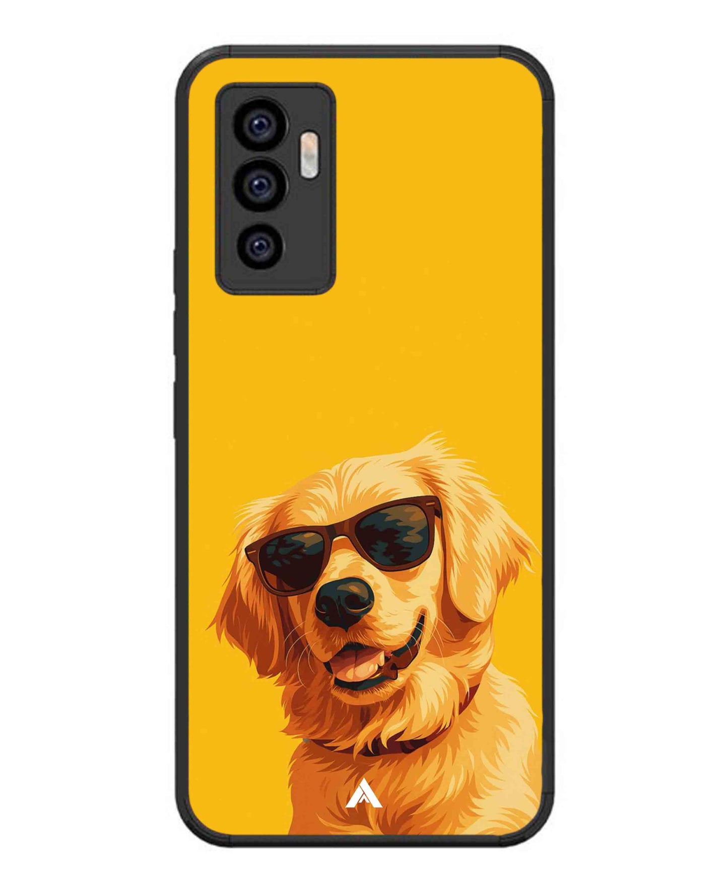 Pet Animal 3 Personalised Metal Back Cover Phone Case for Vivo v23e