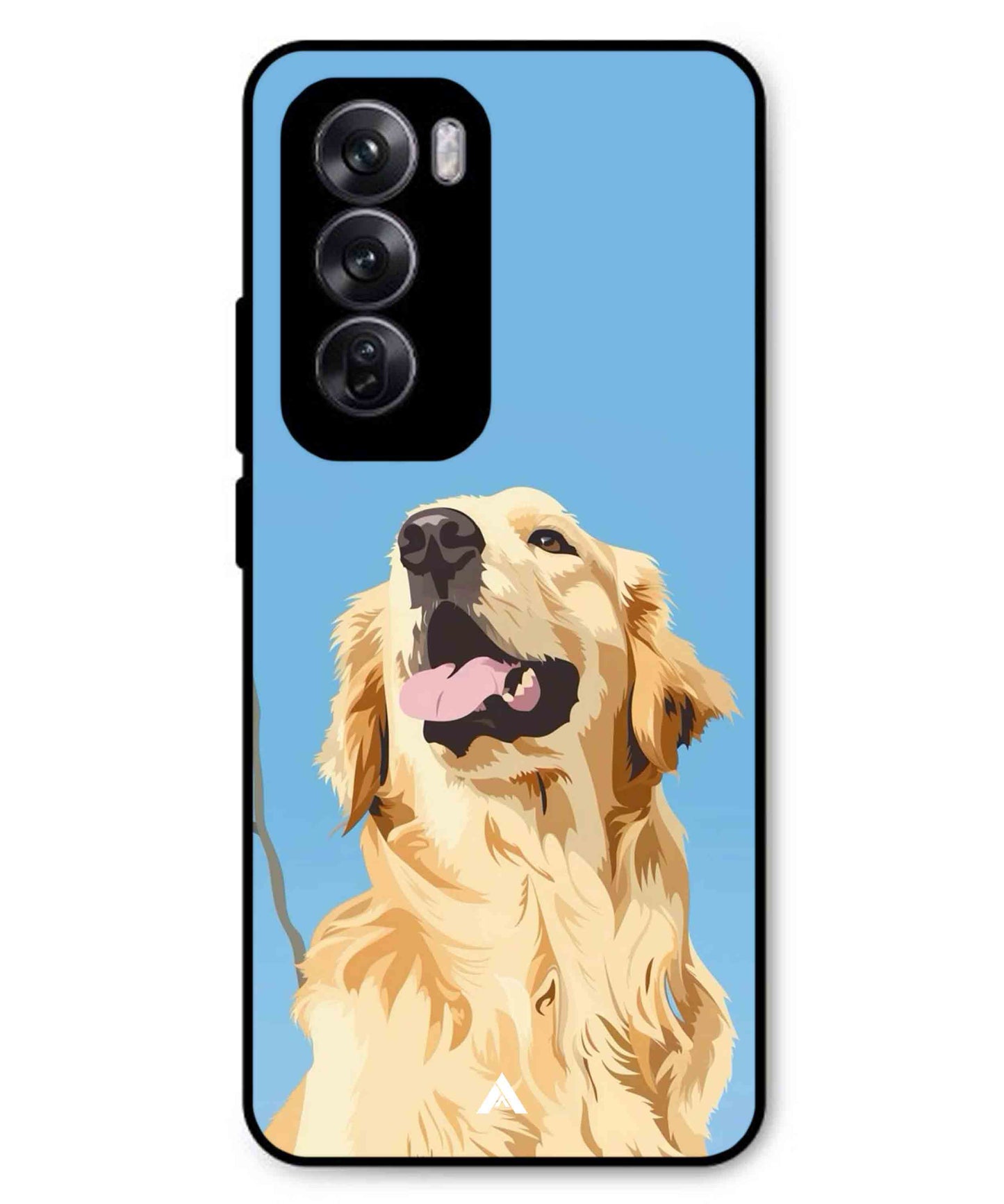 Pet Animal 4 Personalised Metal Back Cover Phone Case for Oppo Reno 12 Pro