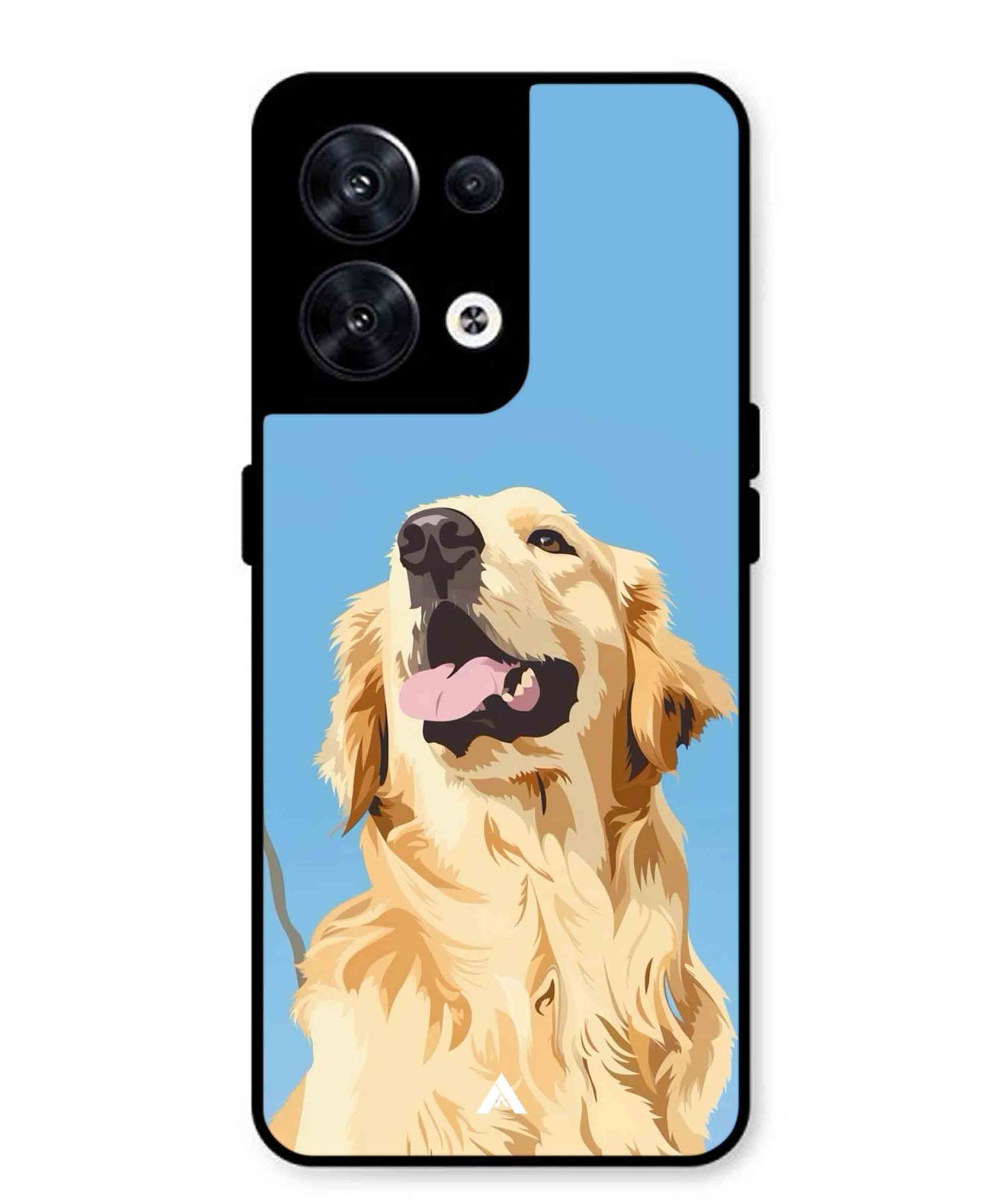 Pet Animal 4 Personalised Metal Back Cover Phone Case for Oppo Reno 8