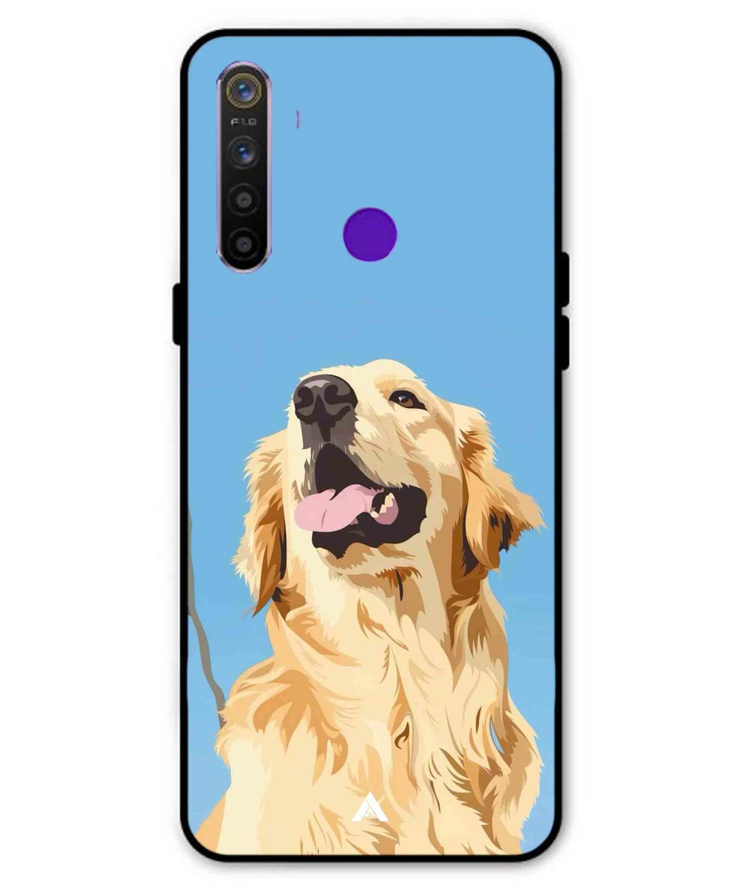 Pet Animal 4 Personalised Metal Back Cover Phone Case for Realme 5