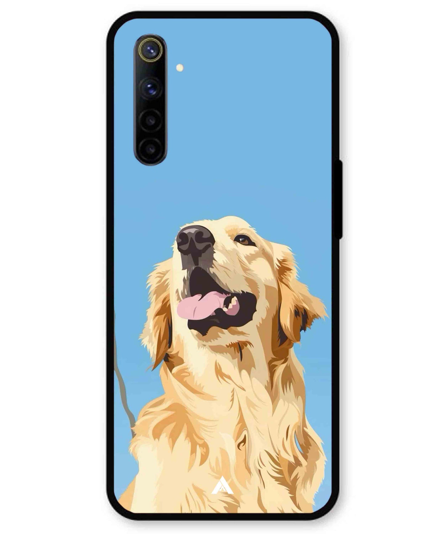 Pet Animal 4 Personalised Metal Back Cover Phone Case for Realme 6