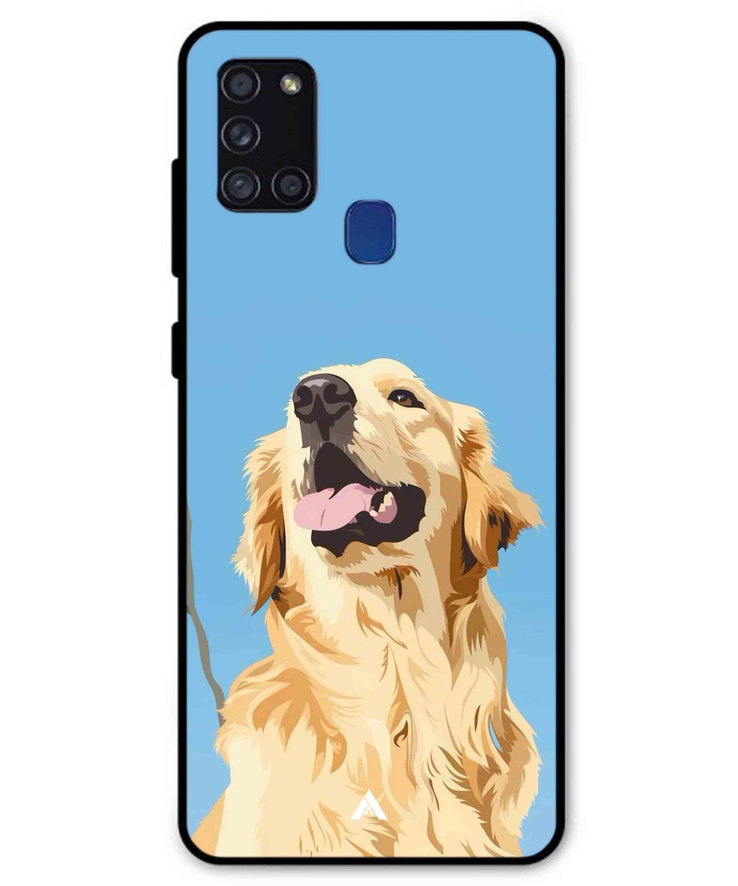 Pet Animal 4 Personalised Metal Back Cover Phone Case for Samsung Galaxy A21s